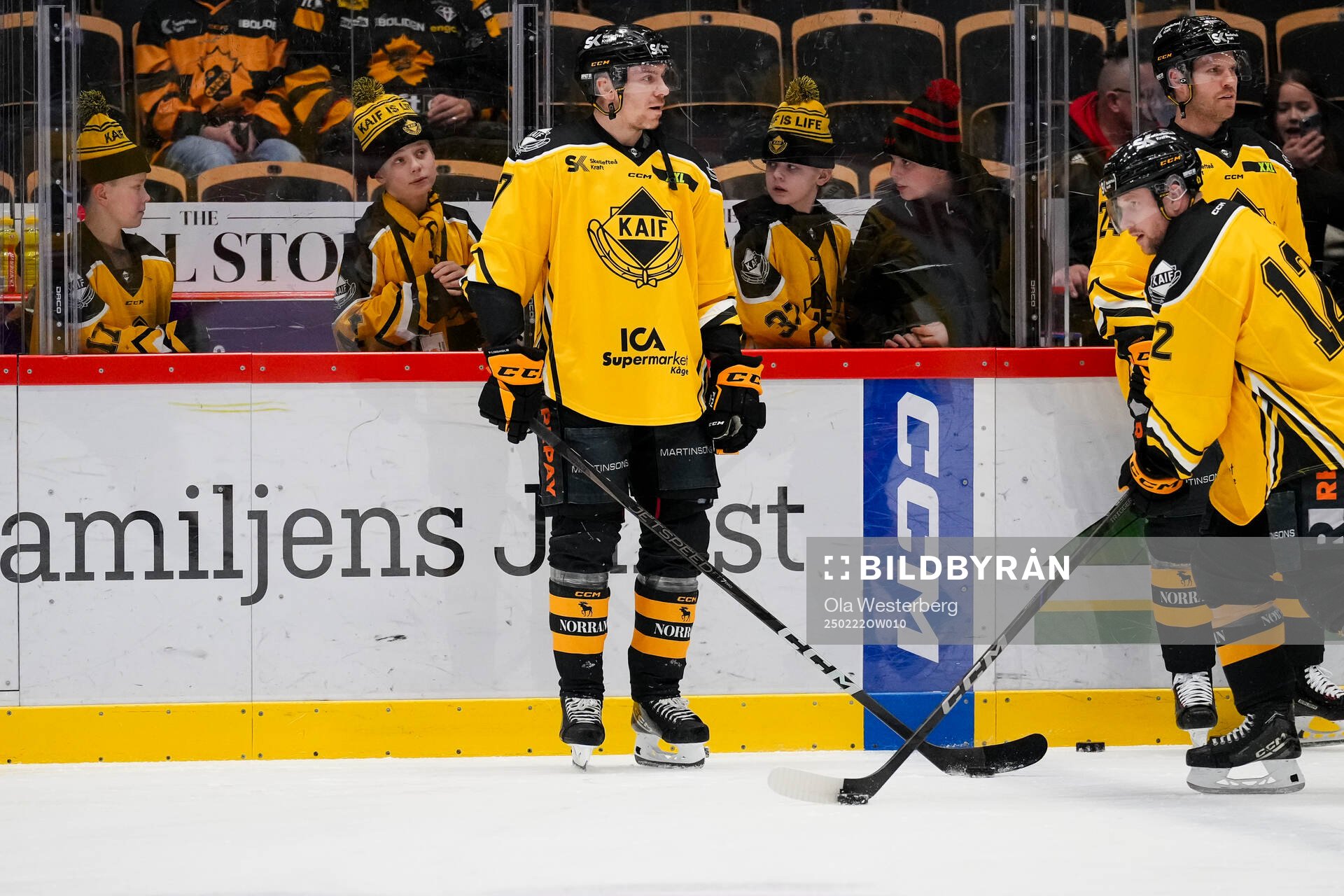 Skellefteås Pär Lindholm  i Kågedalens tröja
