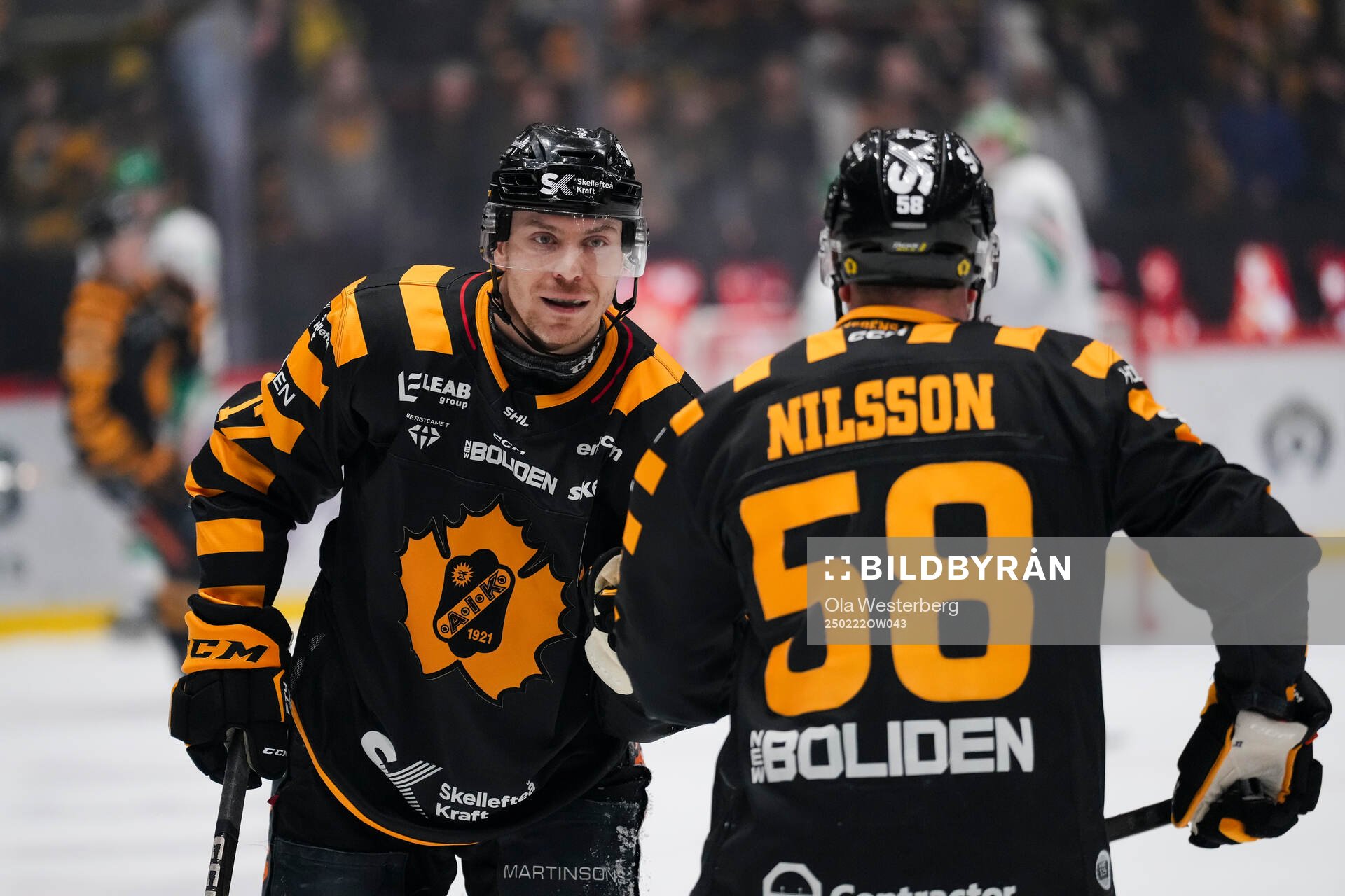Skellefteås Pär Lindholm och Oskar Nilsson