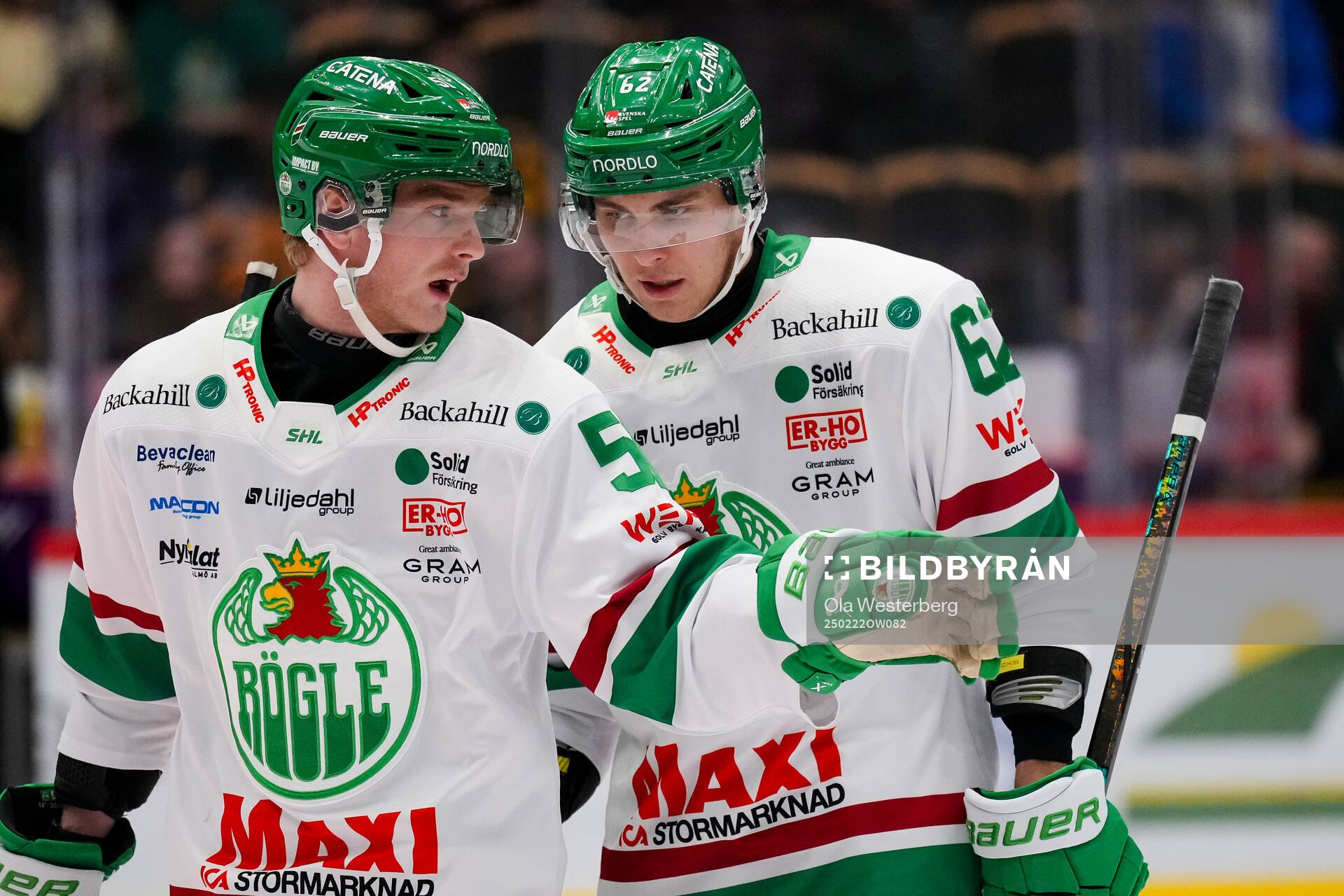 Rögles Calle Själin och Lubos Horky