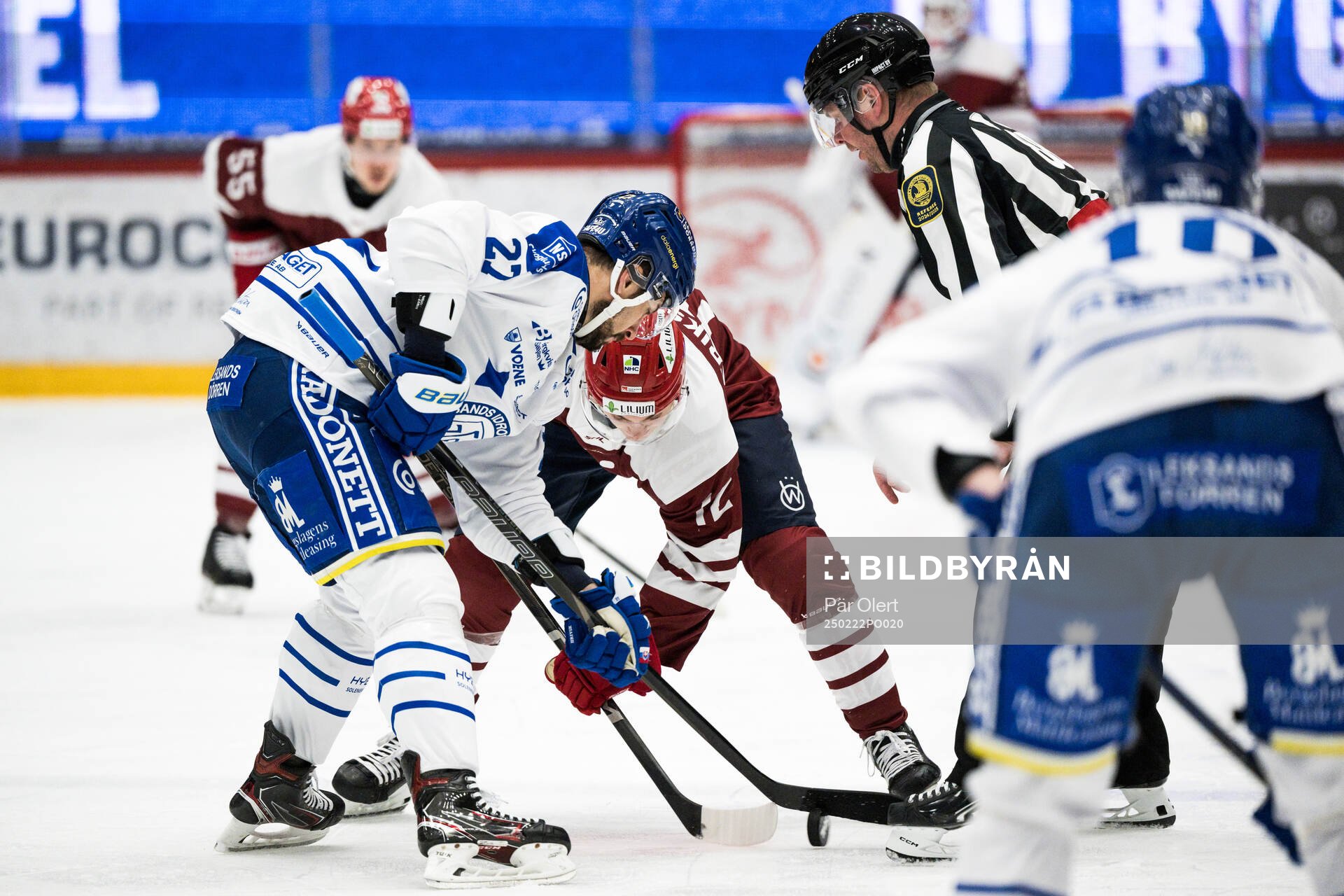 Leksands Marek Hrivik och Timrås Linus Eriksson