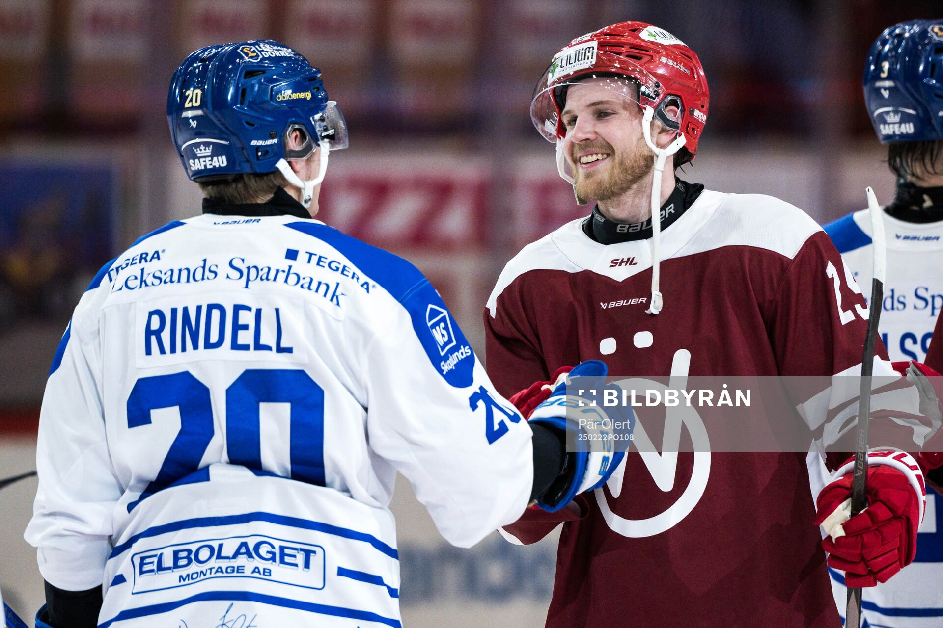 Timrås Linus Nässén och Leksands Axel Rindell