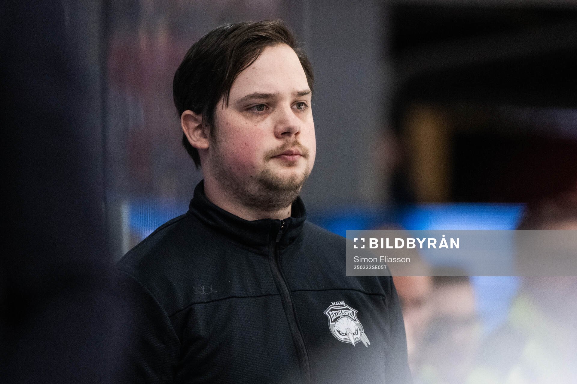 Malmö Redhawks materialförvaltare Filip Torstensson