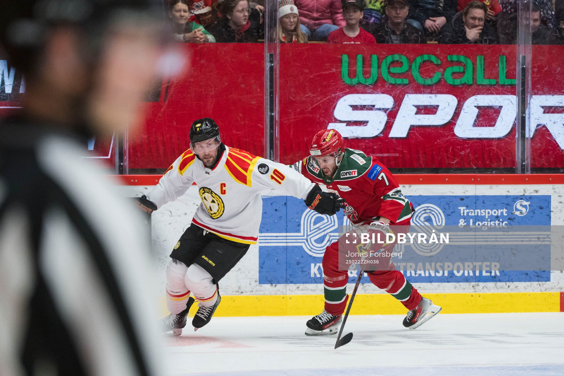Modos Pontus Näsén och Brynäs Johan Larsson