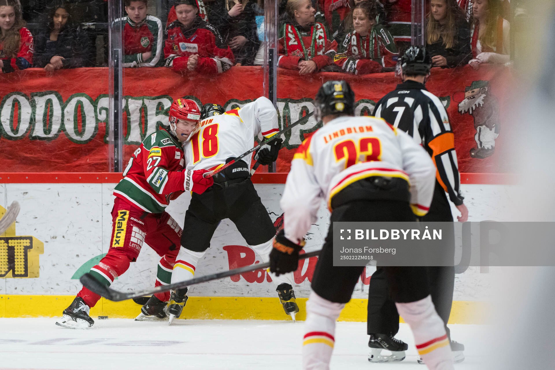 Modos Mattias Norlinder och Brynäs Anton Rödin