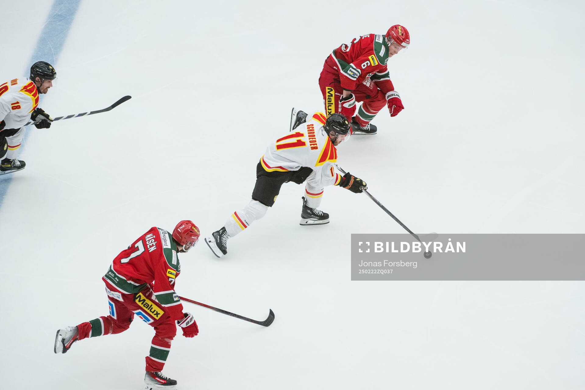 Modos Paul Ladue och Pontus Näsén och Brynäs Jordan