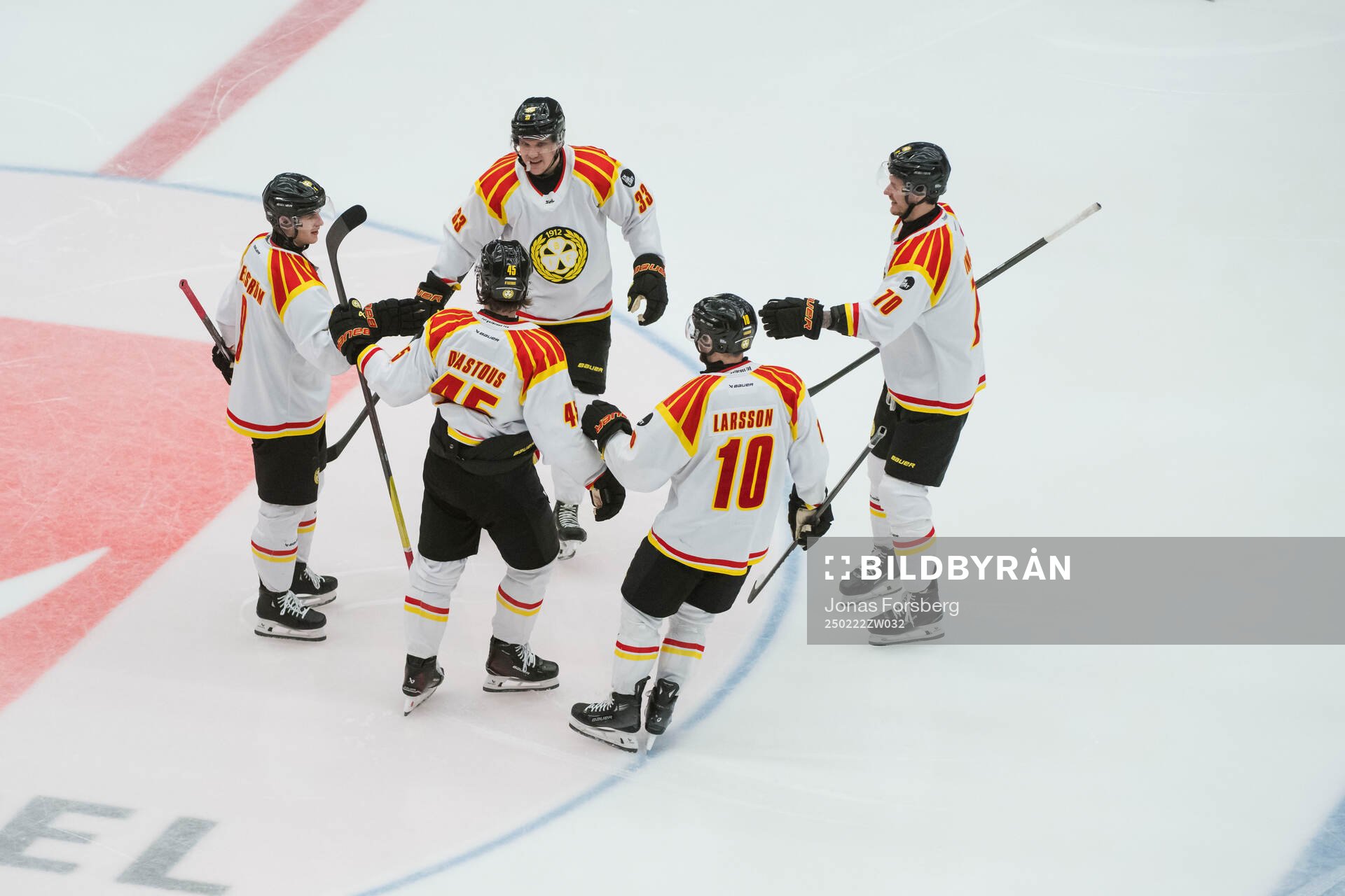 Brynäs Victor Söderström jublar