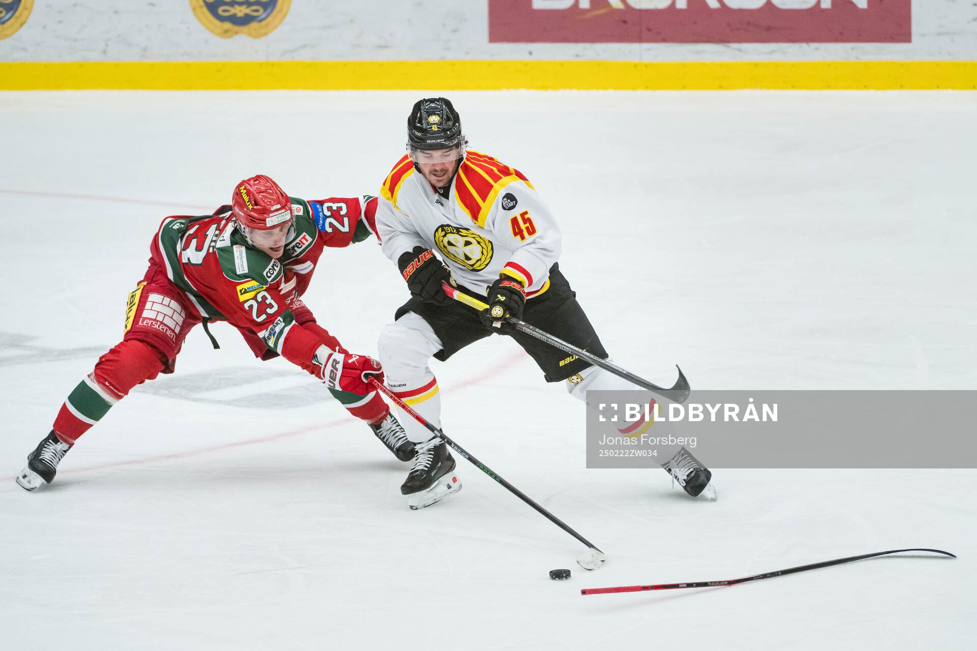 Modos Tobias Winberg och Brynäs Charles-Édouard D'astous