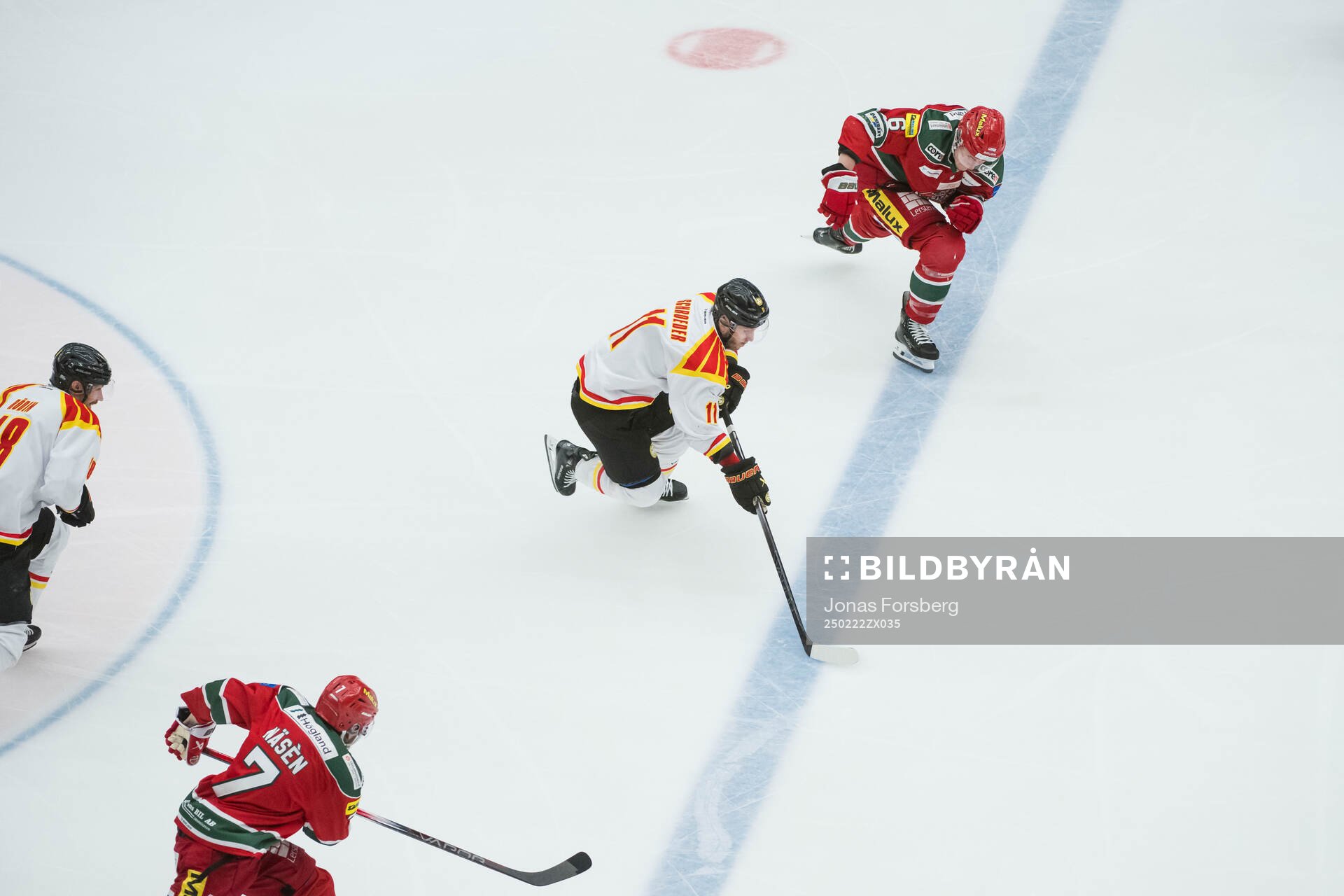 Modos Paul Ladue och Brynäs Jordan Schroeder