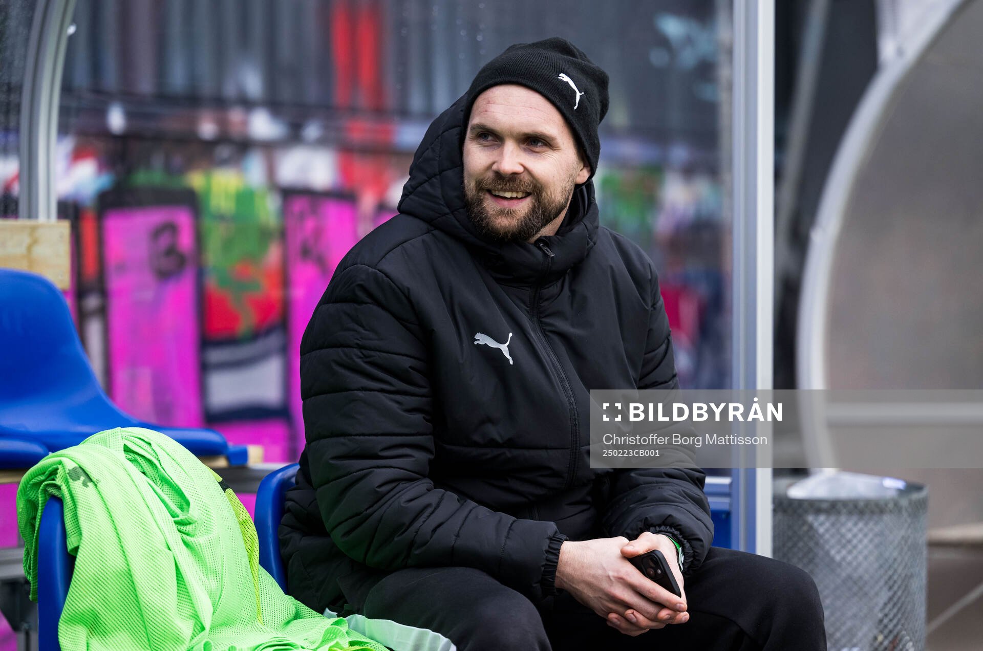 Häckens målvakt Oscar Jansson