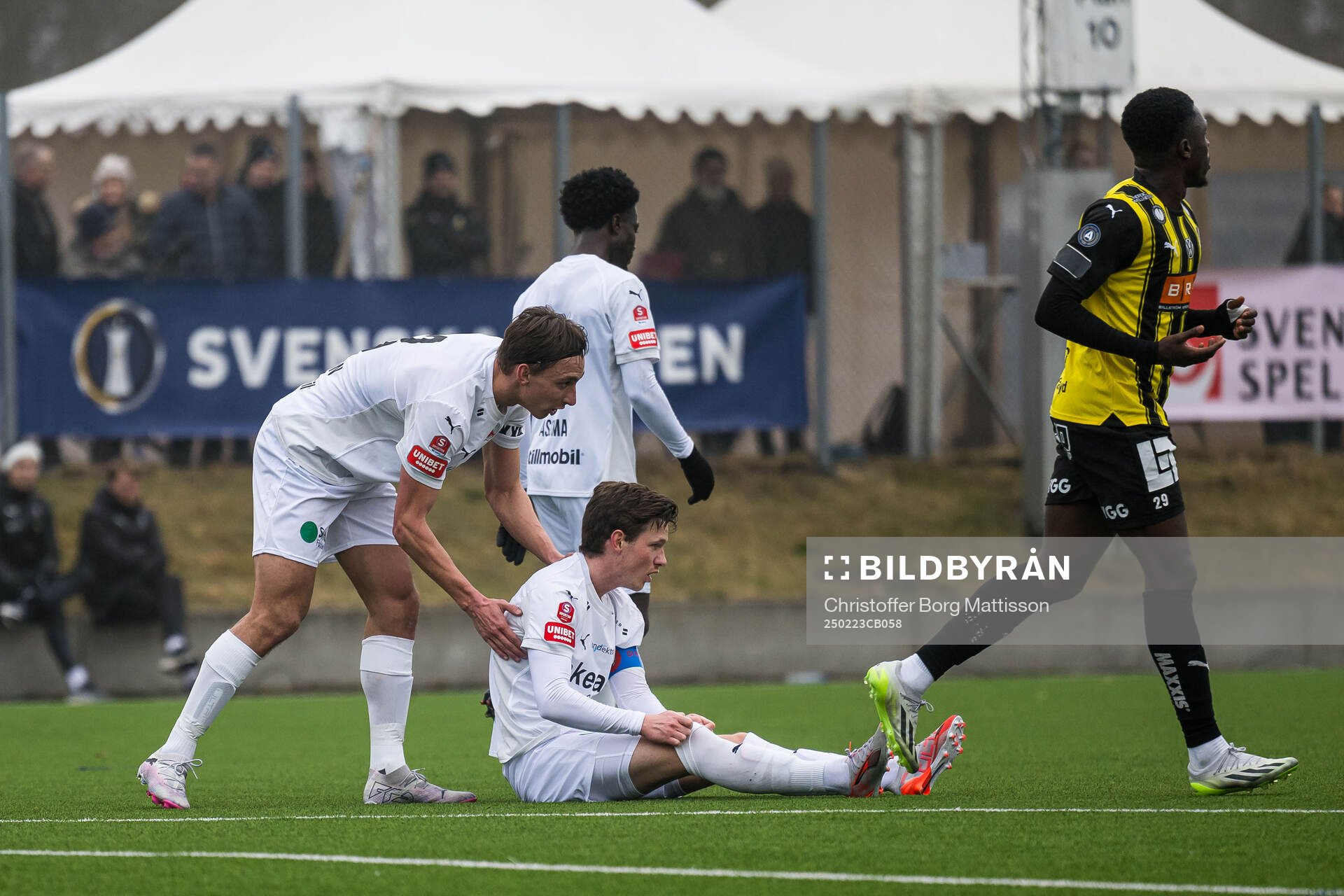 Helsingborgs Wilhelm Nilsson och Max Svensson