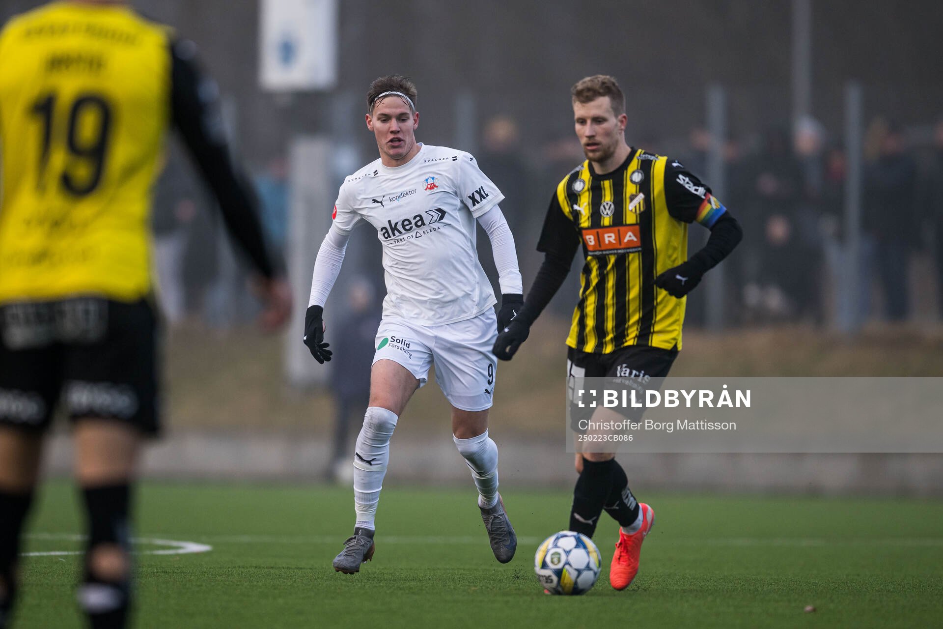 Helsingborgs Taylor Silverholt och Häckens Simon Gustafson