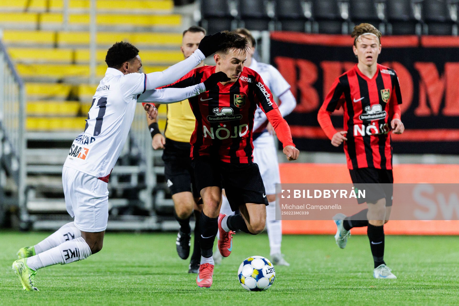 Örgrytes Aydarus Abukar och Brommapojkarnas Anton Kurochkin
