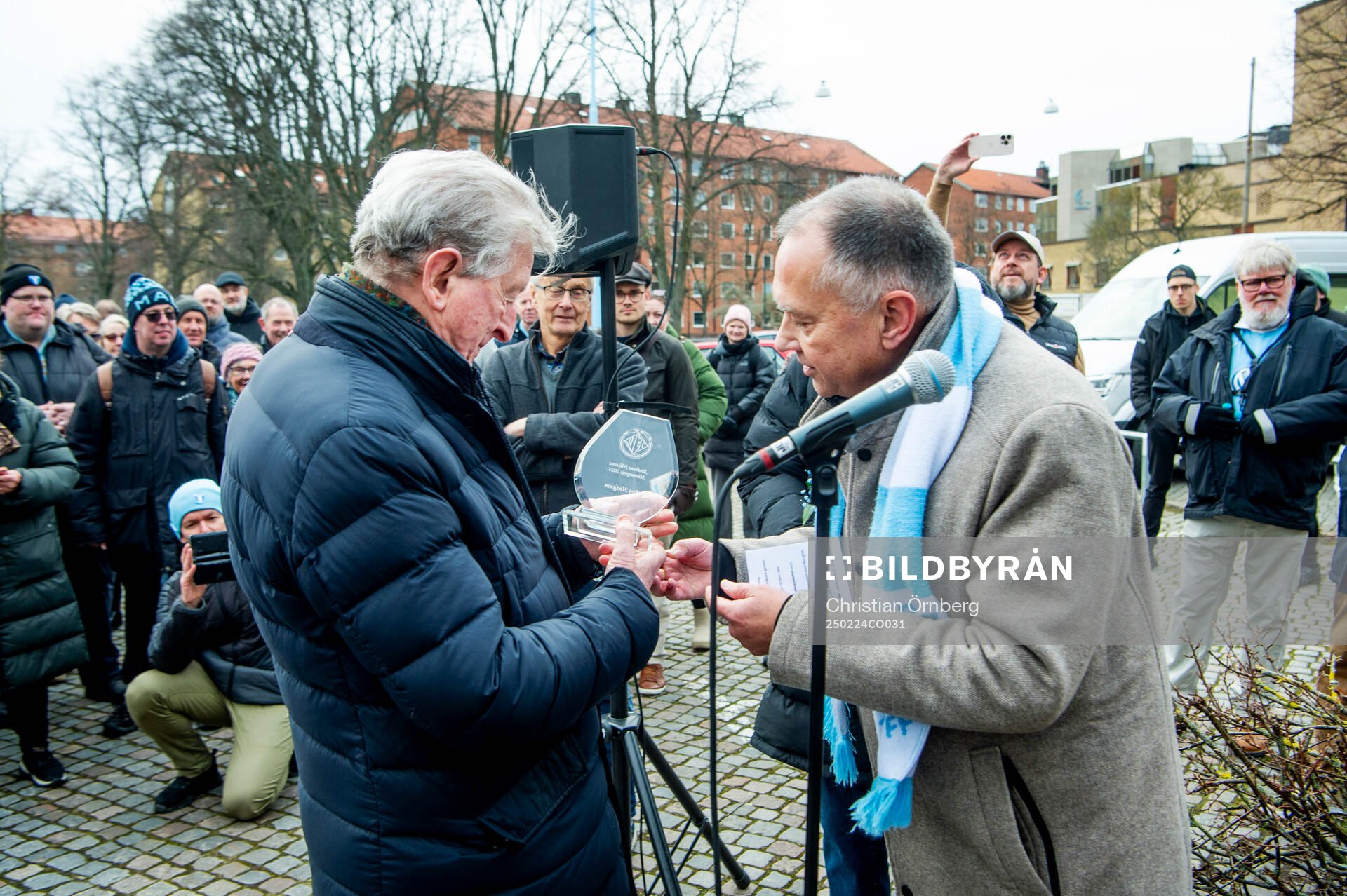 Roy Hodgson tilldelas Andreas Nilssons minnespris av