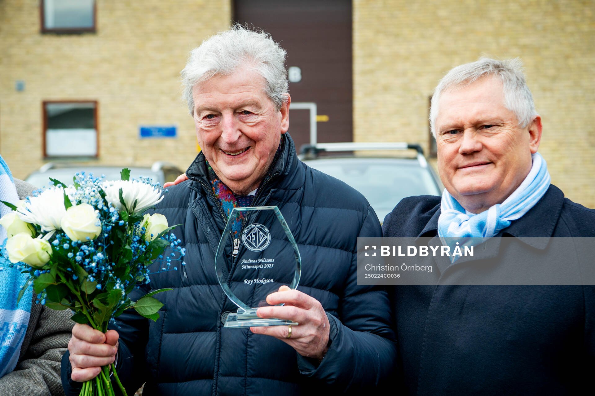 Malmö FFs ordförande Anders Pålsson när Roy Hodgson