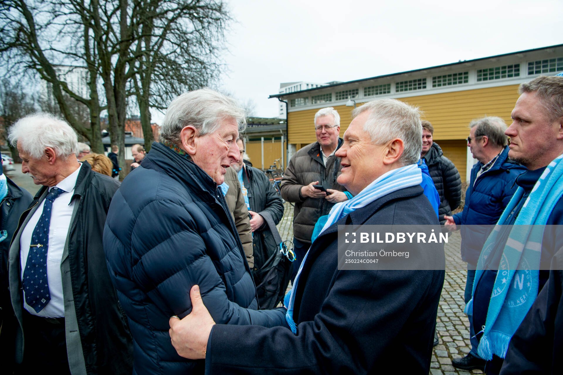 Malmö FFs ordförande Anders Pålsson när Roy Hodgson
