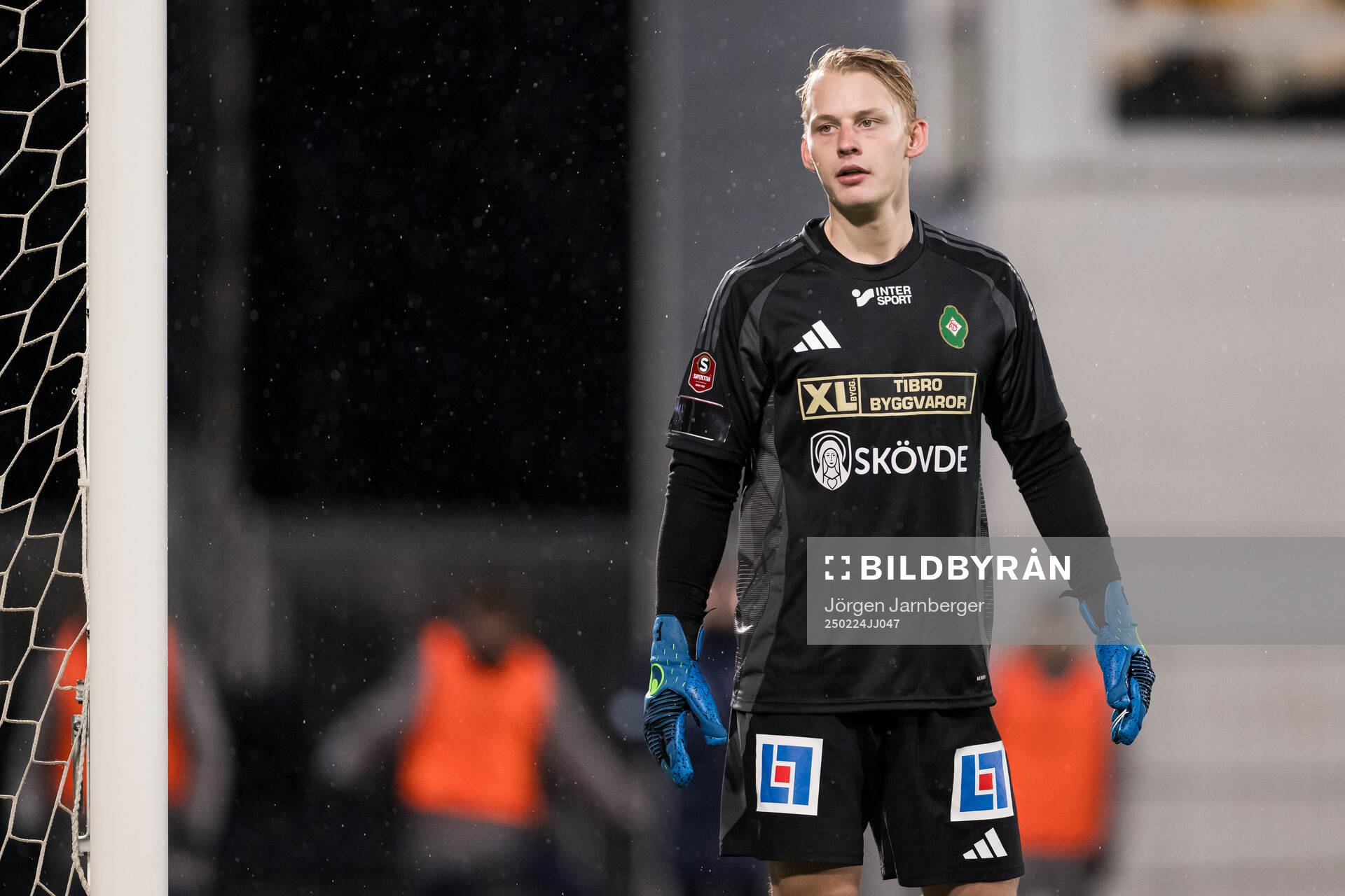 Skövde AIKs målvakt Filip Järlesand