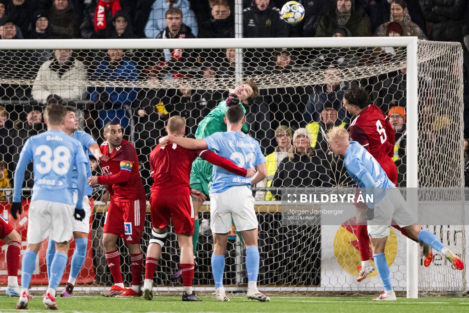 Malmö FFs målvakt Melker Ellborg