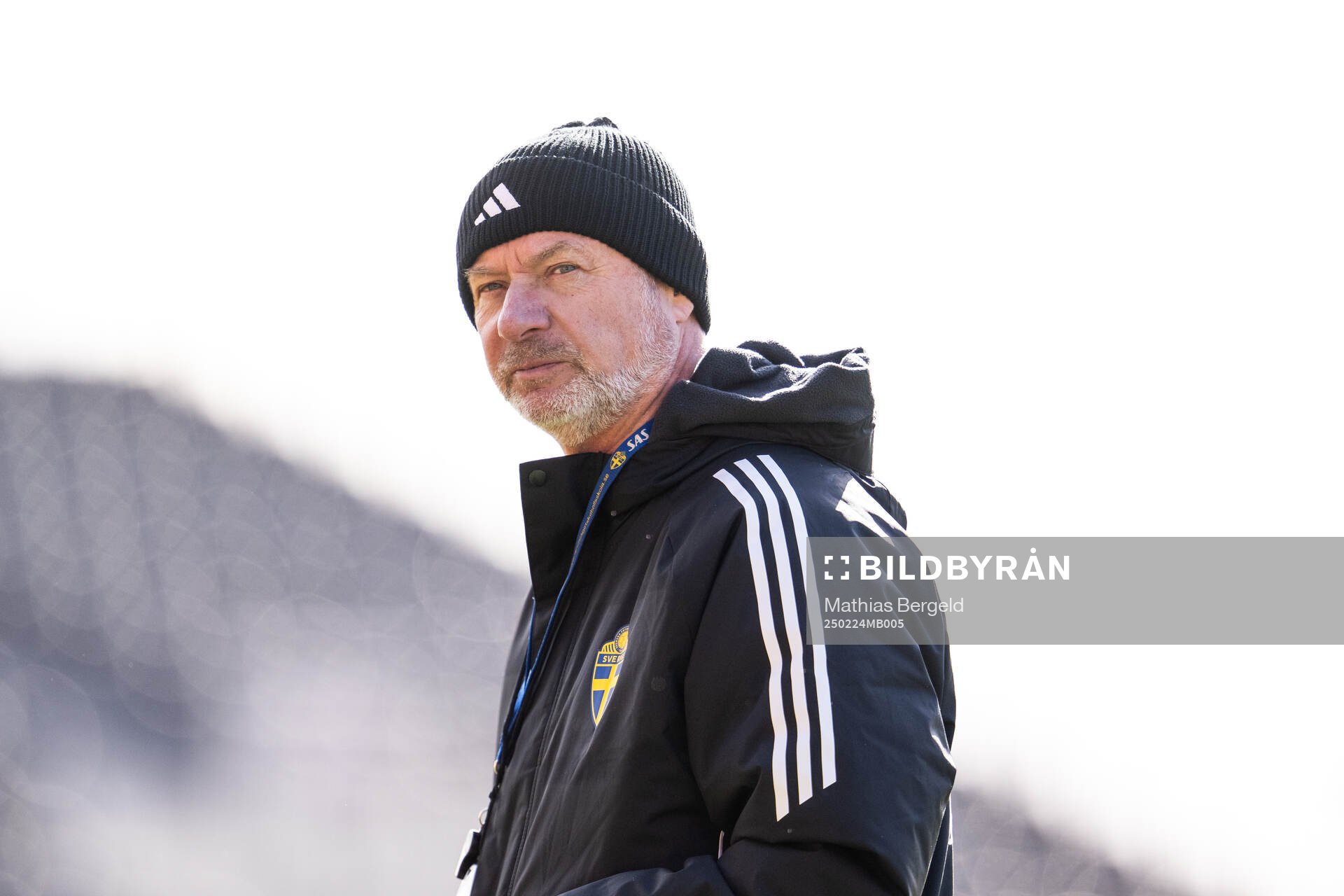 Head coach Peter Gerhardsson of the Swedish women's