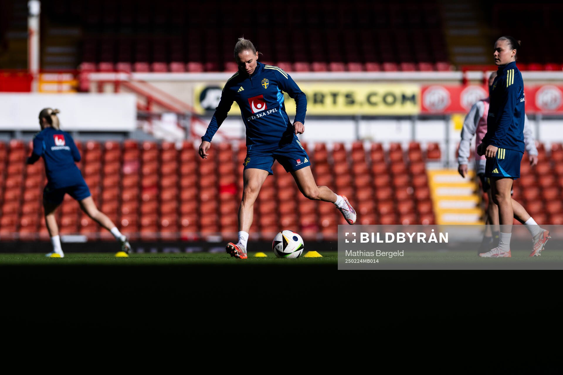 Jonna Andersson of the Swedish women's national football
