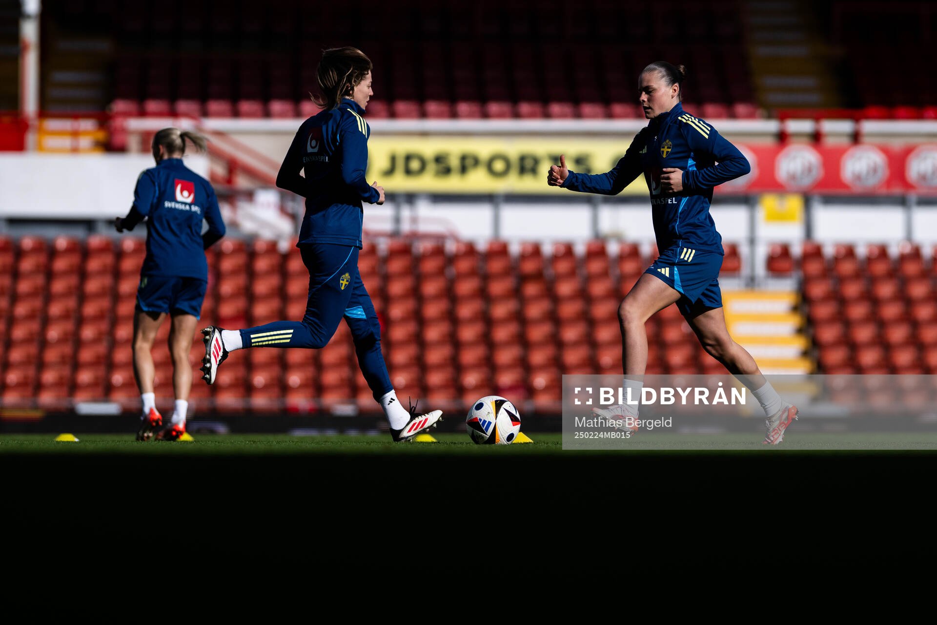 Hanna Wijk of the Swedish women's national football team at