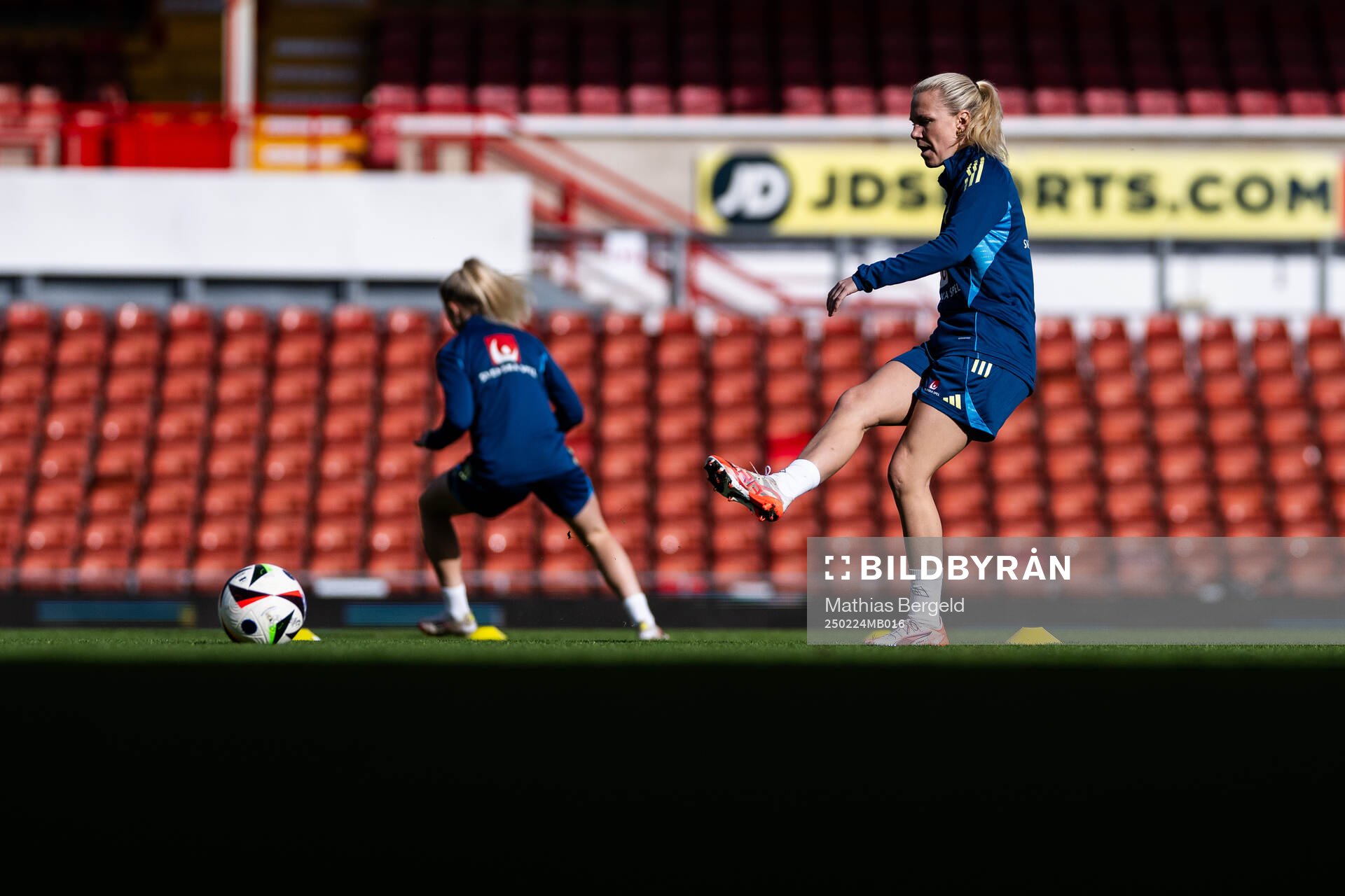 Josefin Rybrink of the Swedish women's national football