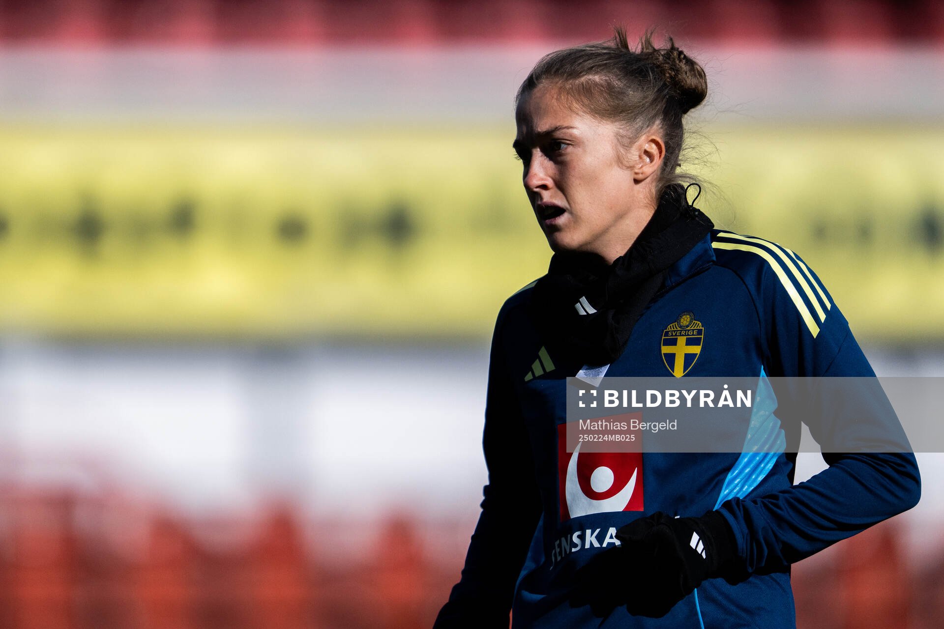 Filippa Angeldahl of the Swedish women's national football
