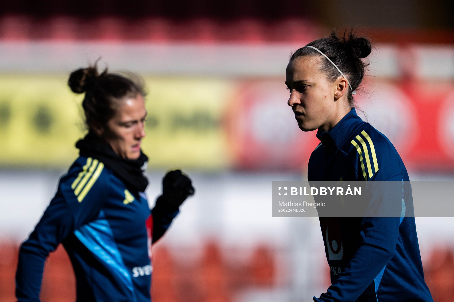 Julia Zigiotti Olme of the Swedish women's national