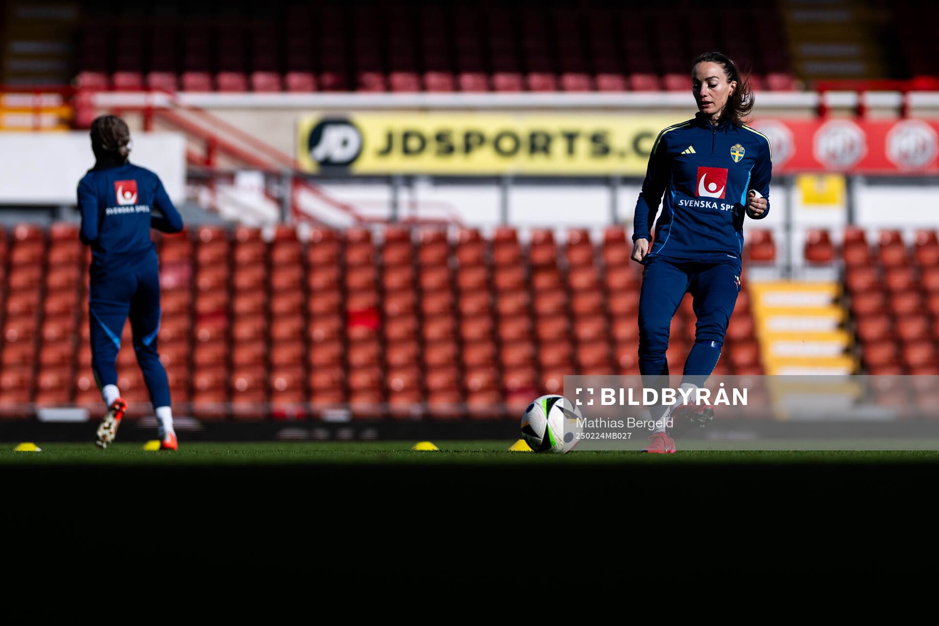 Kosovare Asllani of the Swedish women's national football