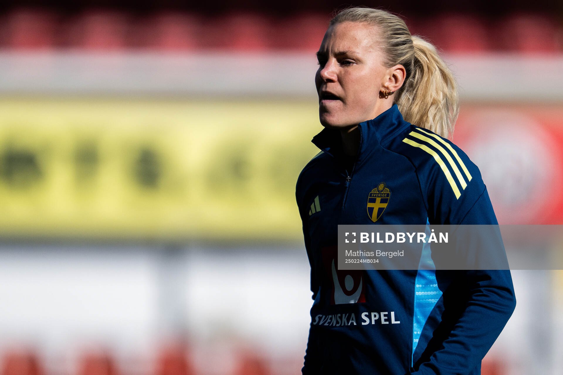 Josefin Rybrink of the Swedish women's national football
