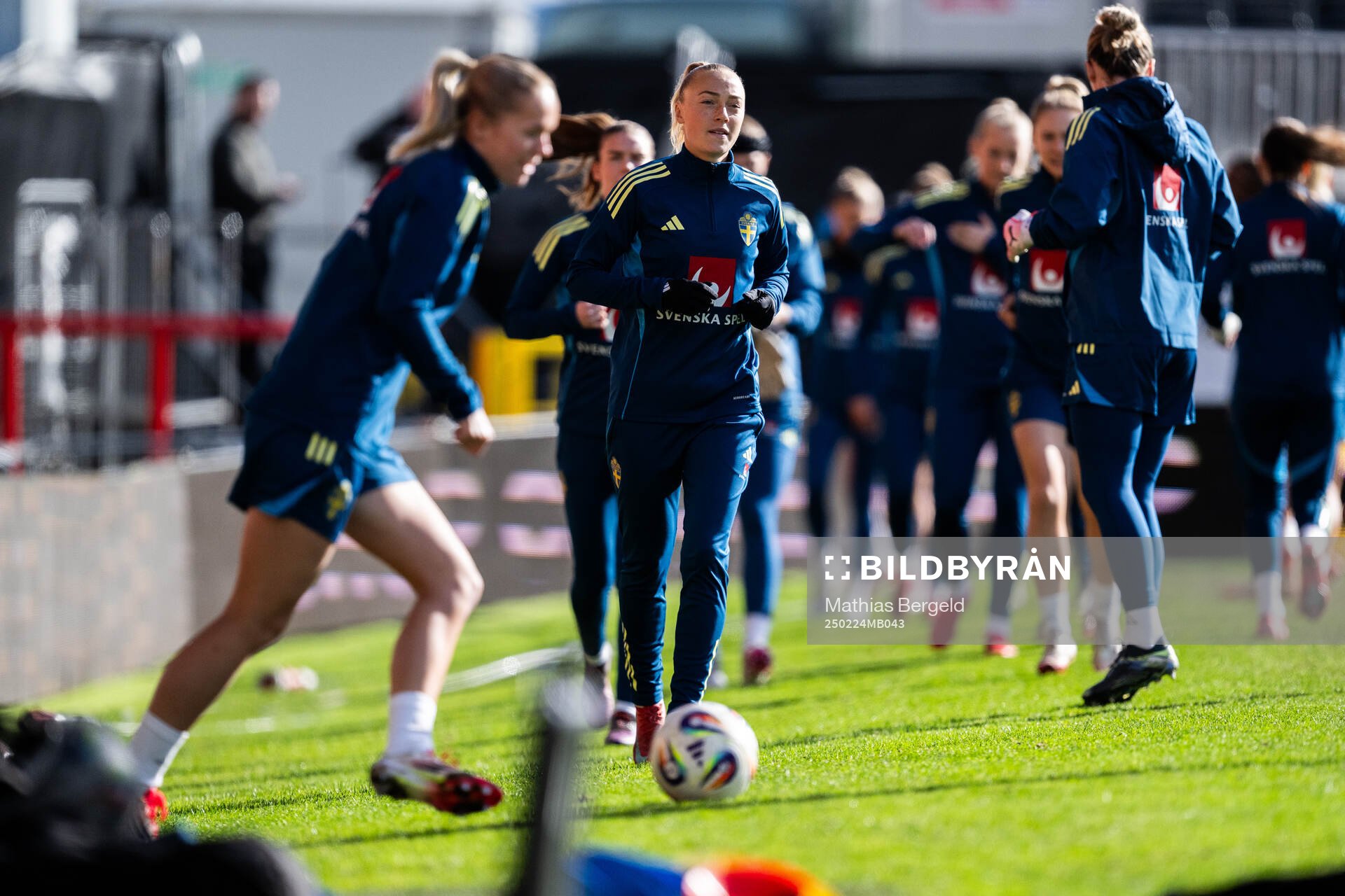 Hanna Bennison of the Swedish women's national football