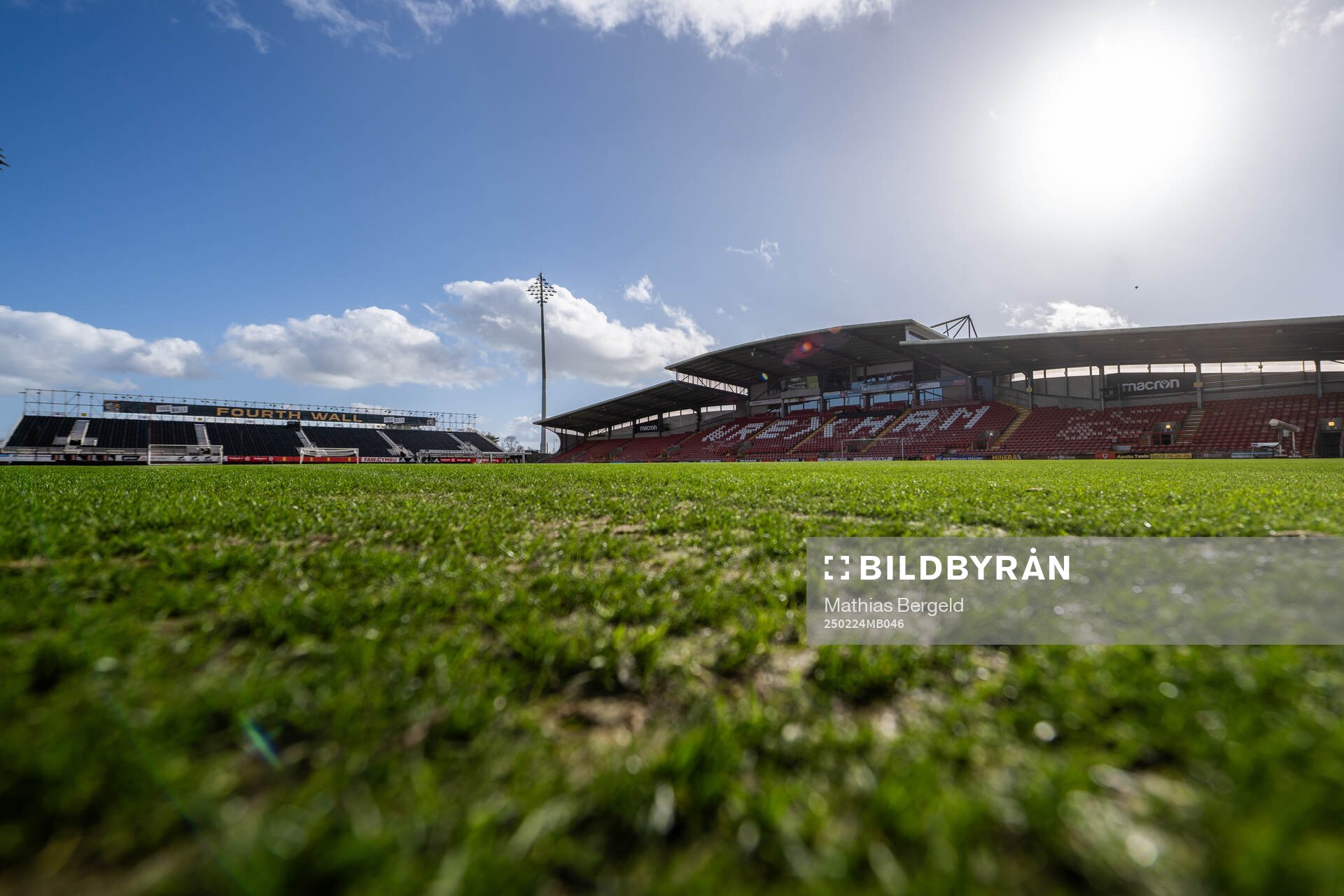 General view of Racecourse Ground