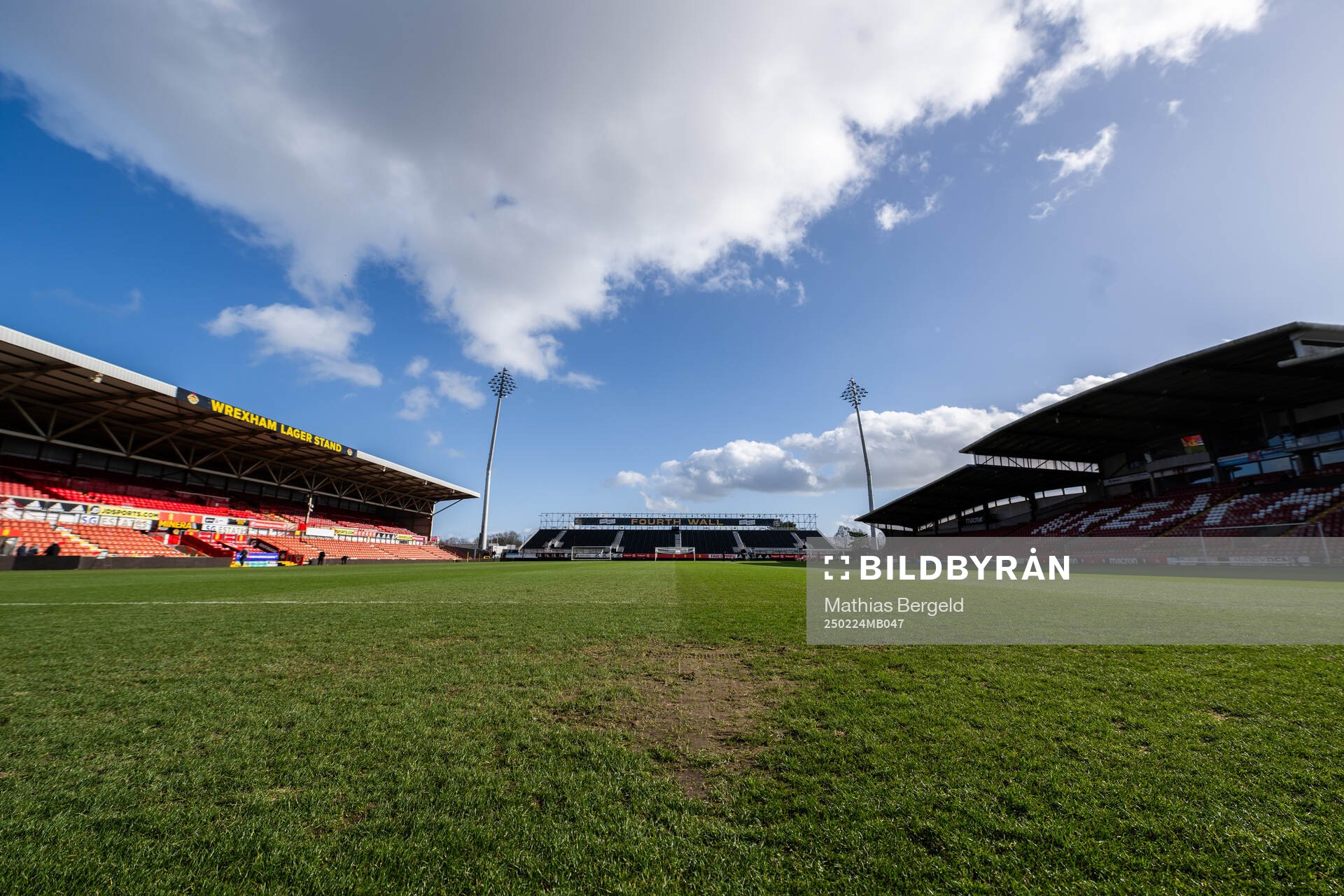 General view of Racecourse Ground