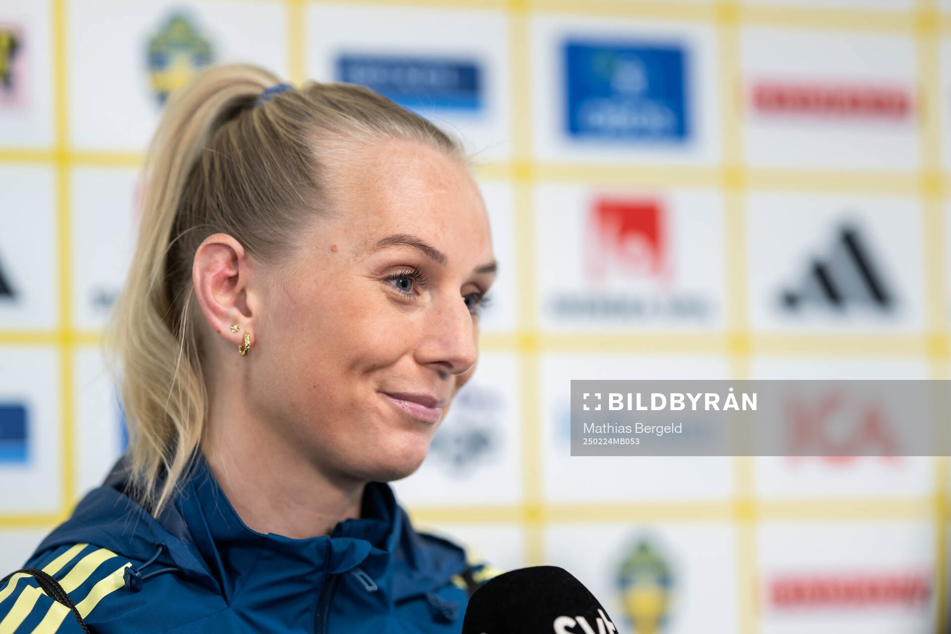Stina Blackstenius of the Swedish women's national football