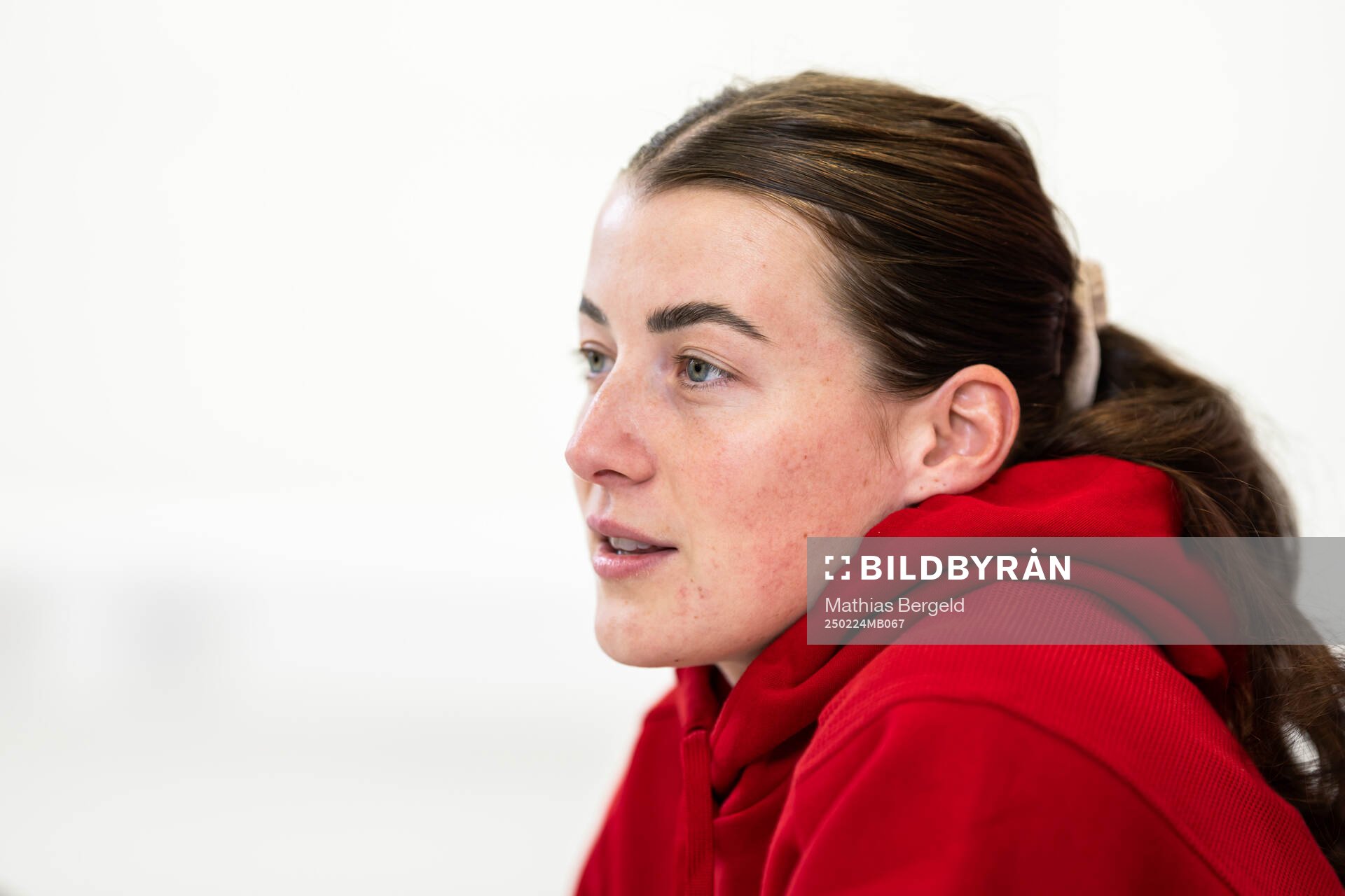Angharad James of the Welsh women's national football team