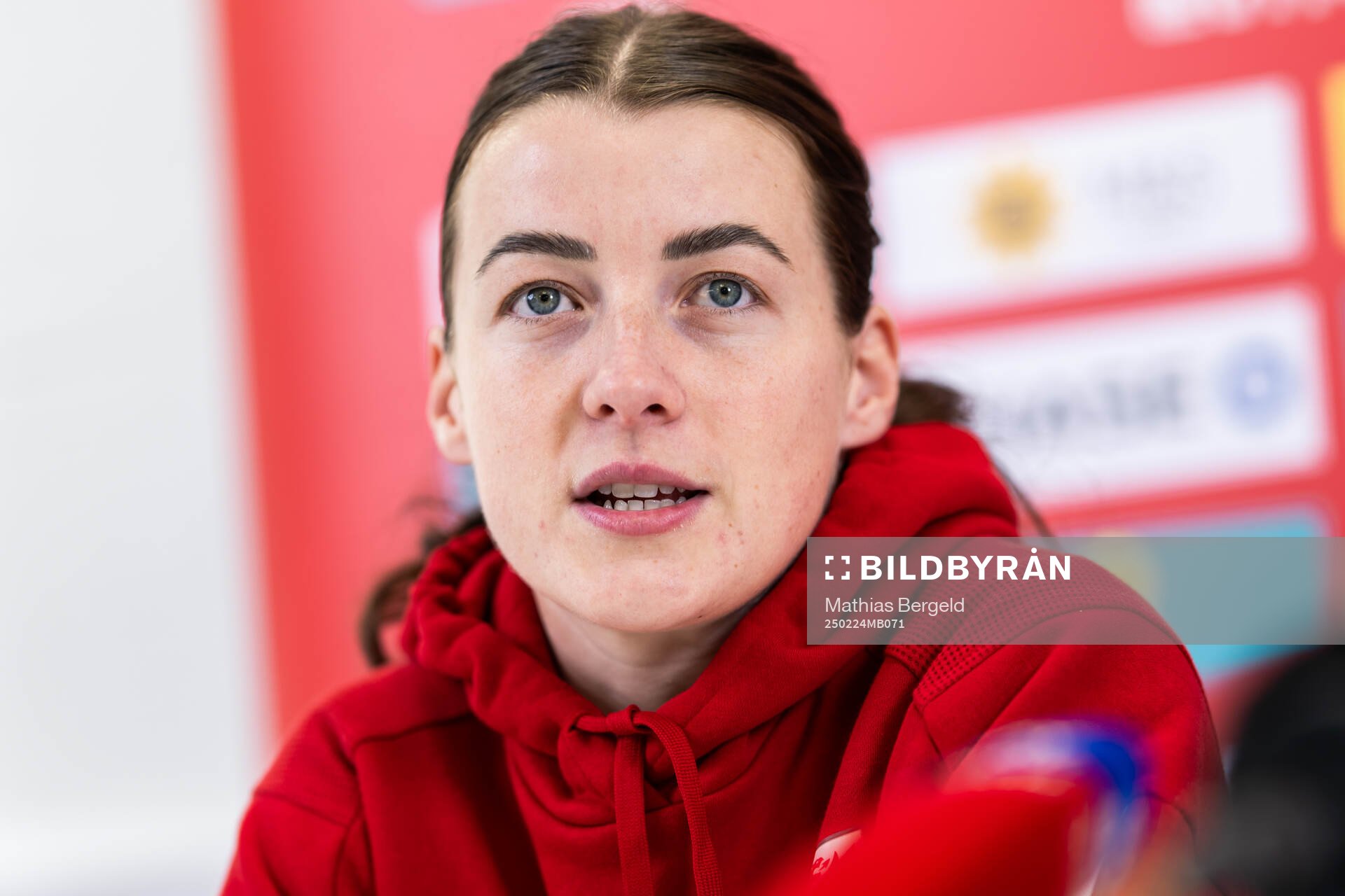 Angharad James of the Welsh women's national football team