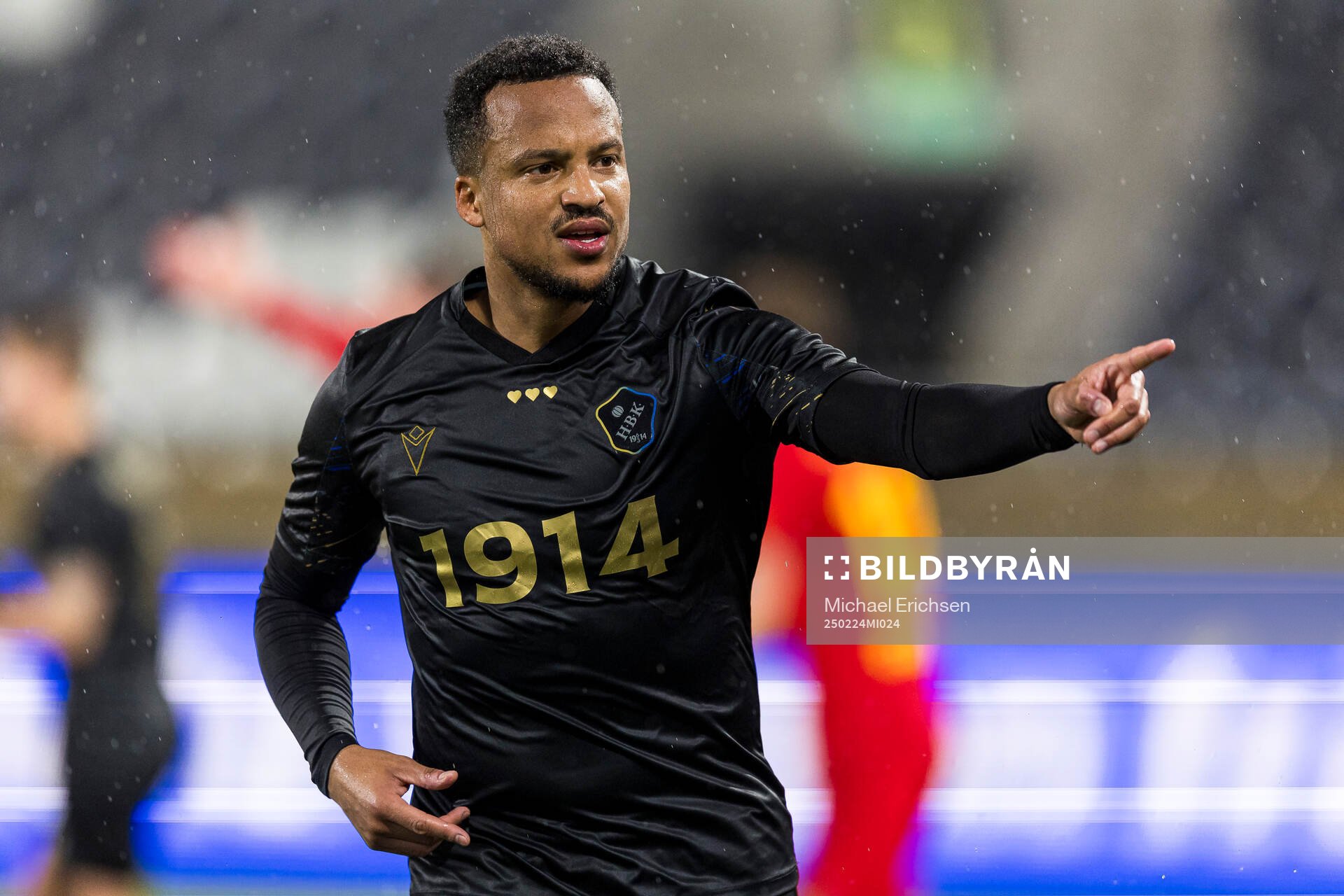 Halmstads Marcus Olsson jublar