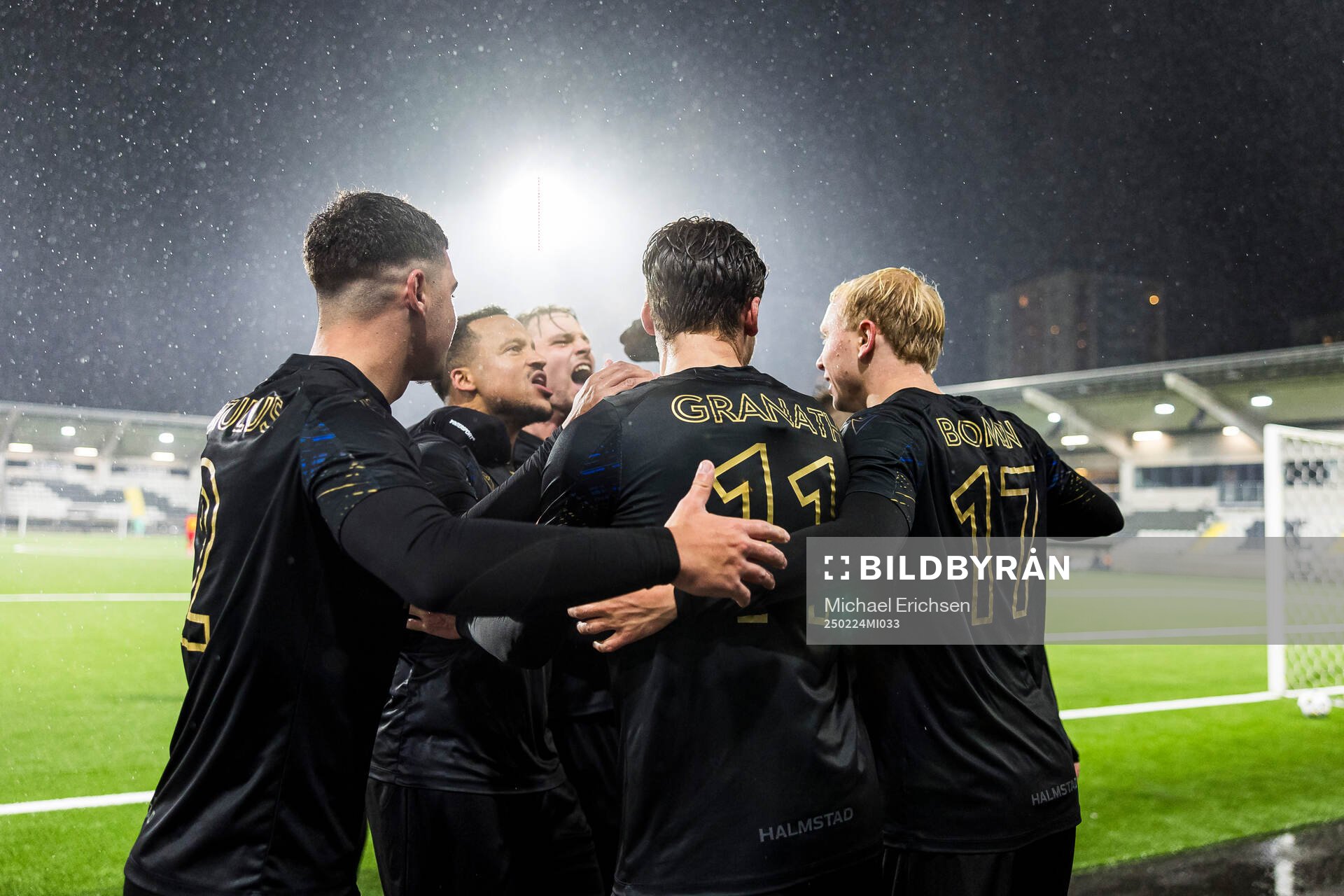 Halmstads Marcus Olsson jublar