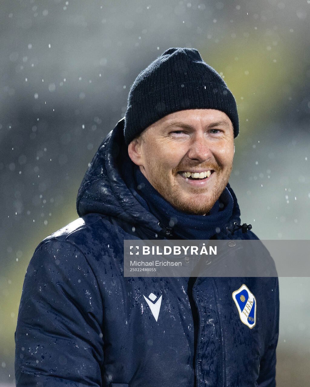 Halmstads huvudtränare Johan Lindholm