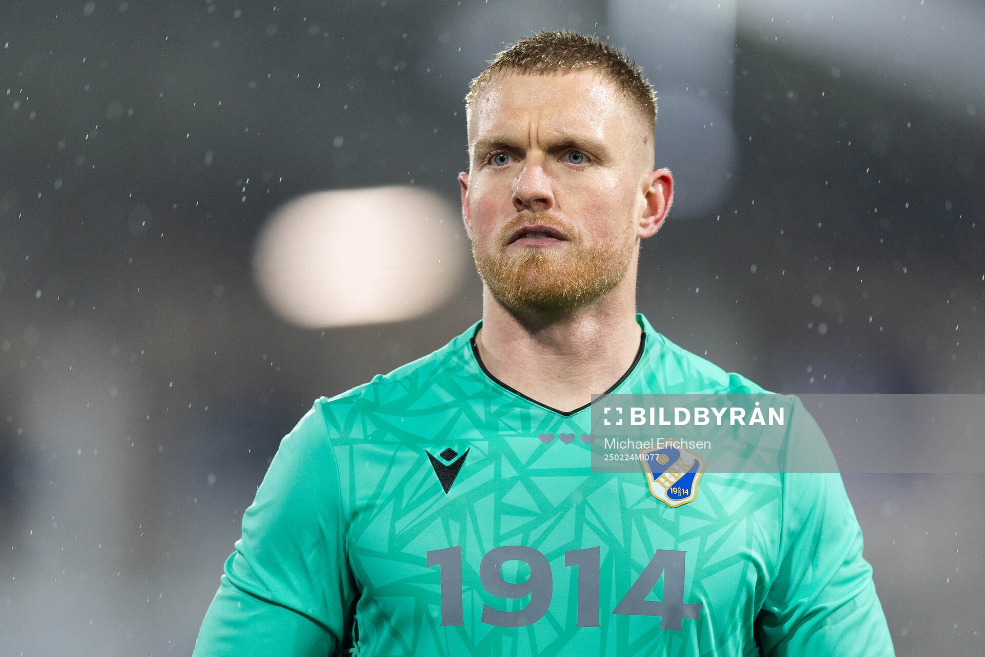 Halmstads målvakt Tim Erlandsson