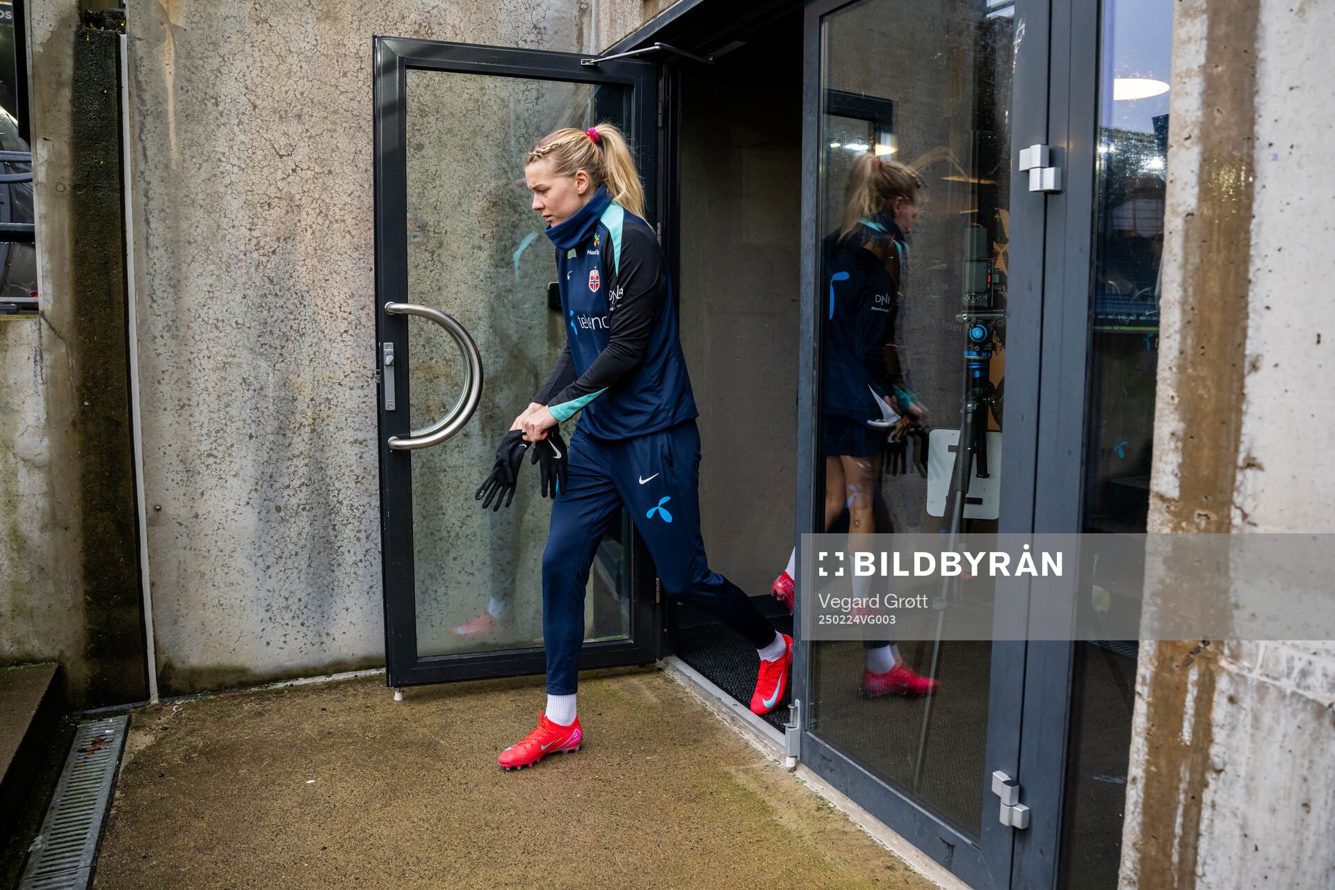Ada Hegerberg of the Norwegian women's national football