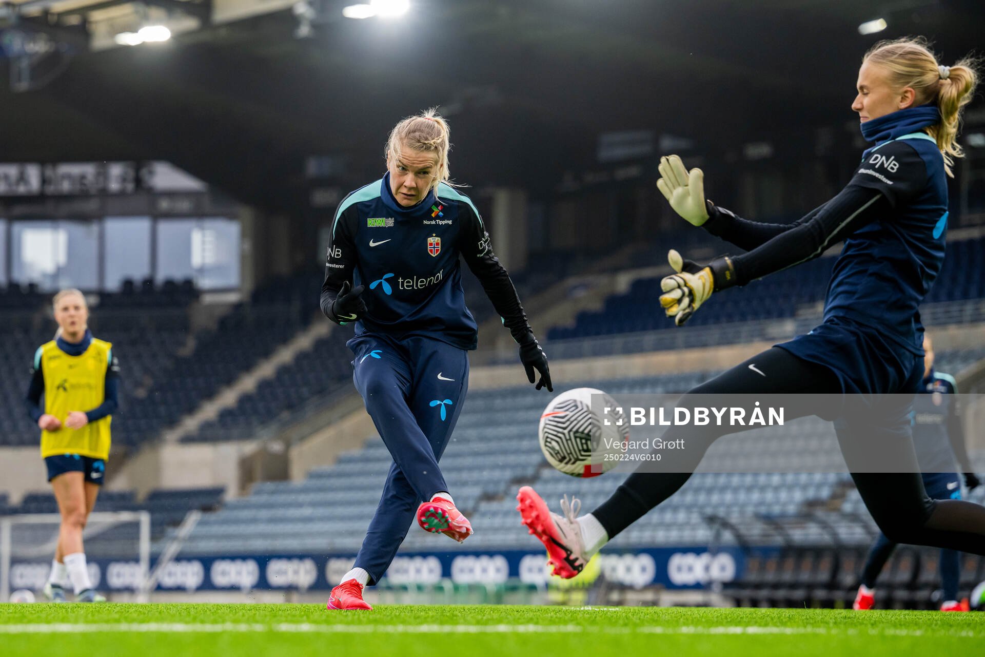 Ada Hegerberg of the Norwegian women's national football