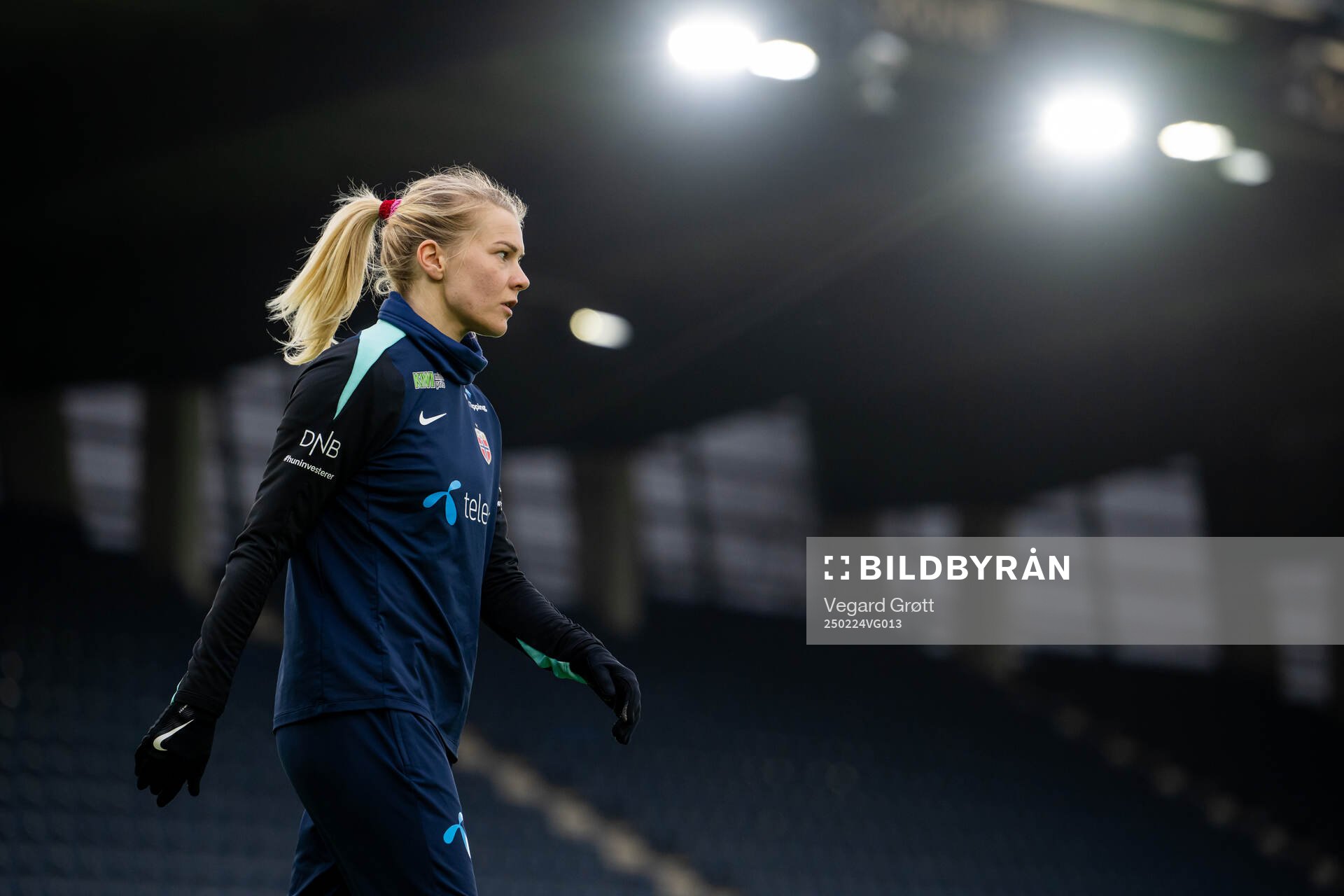 Ada Hegerberg of the Norwegian women's national football