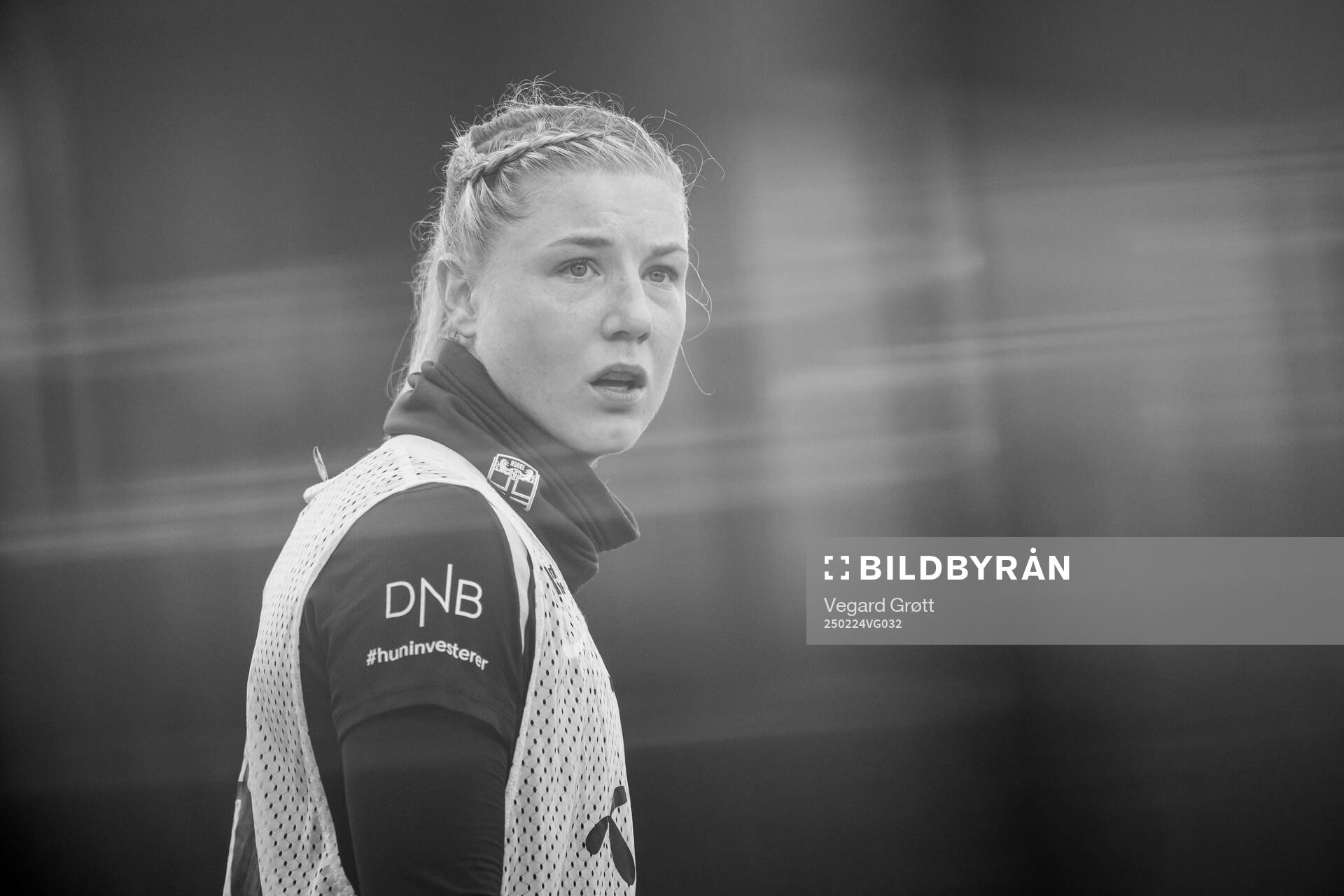 Sophie Román Haug of the Norwegian women's national