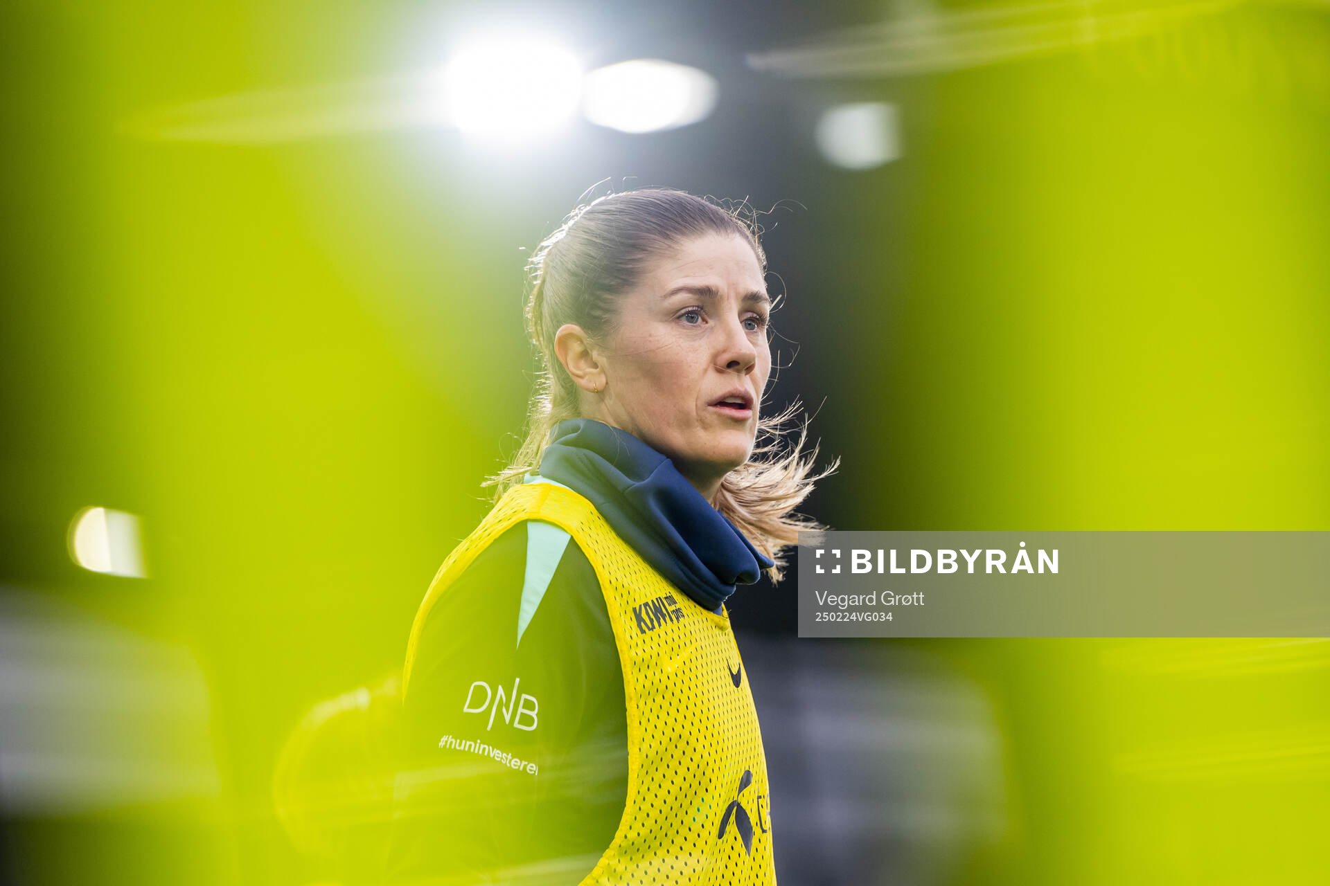 Maren Mjelde of the Norwegian women's national football team
