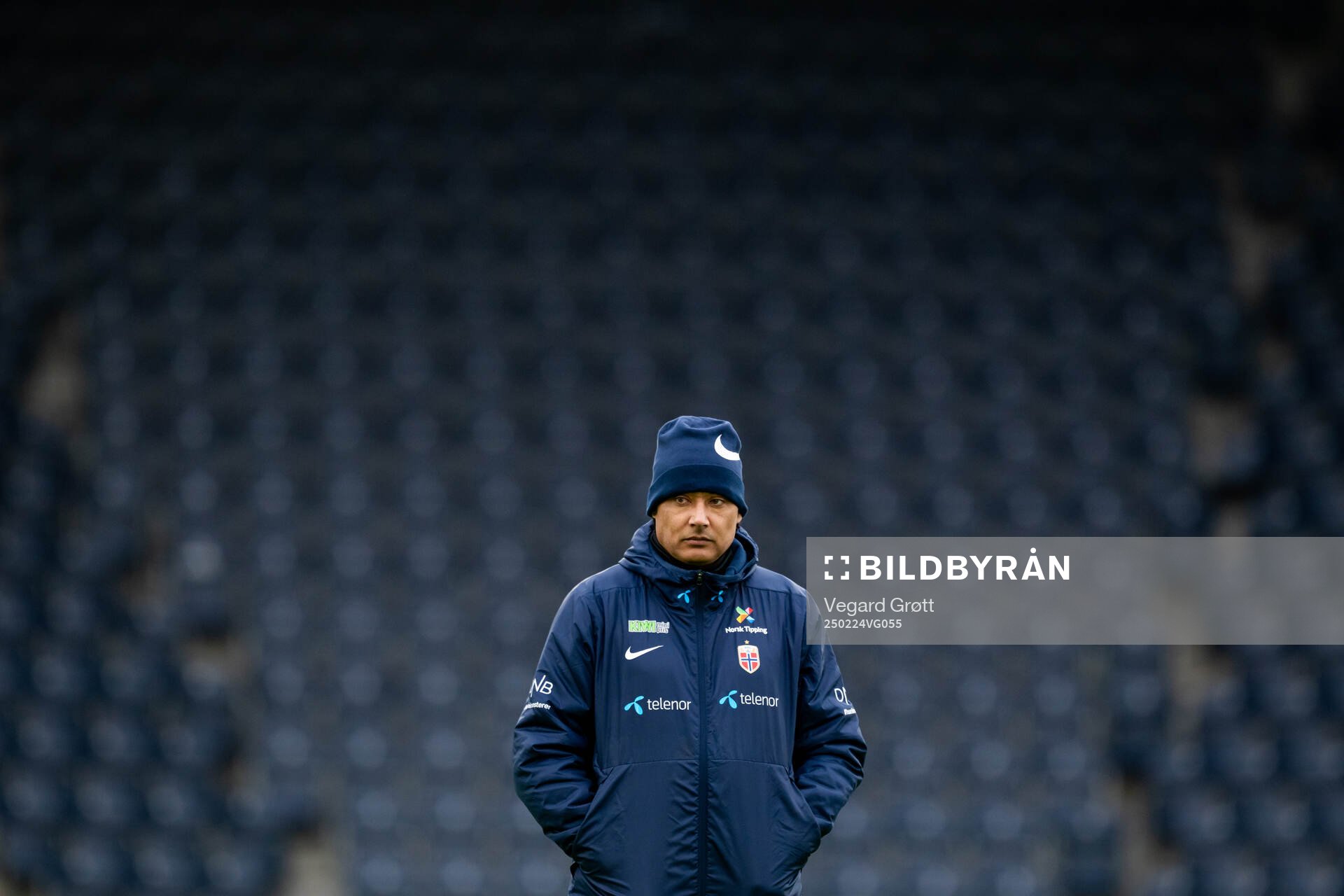 Lee Skyrme, assistant coach of the Norwegian women's