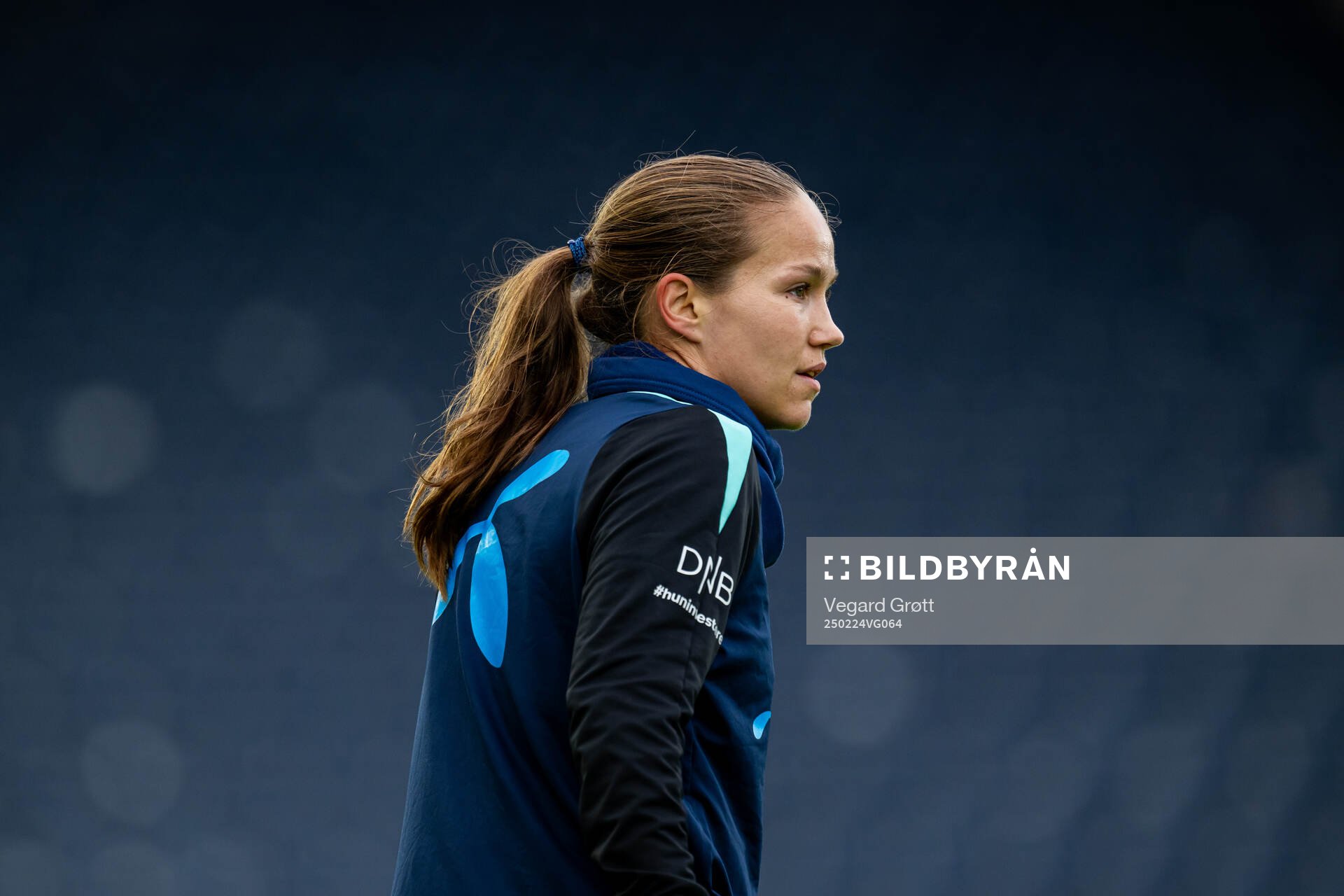 Guro Reiten of the Norwegian women's national football team