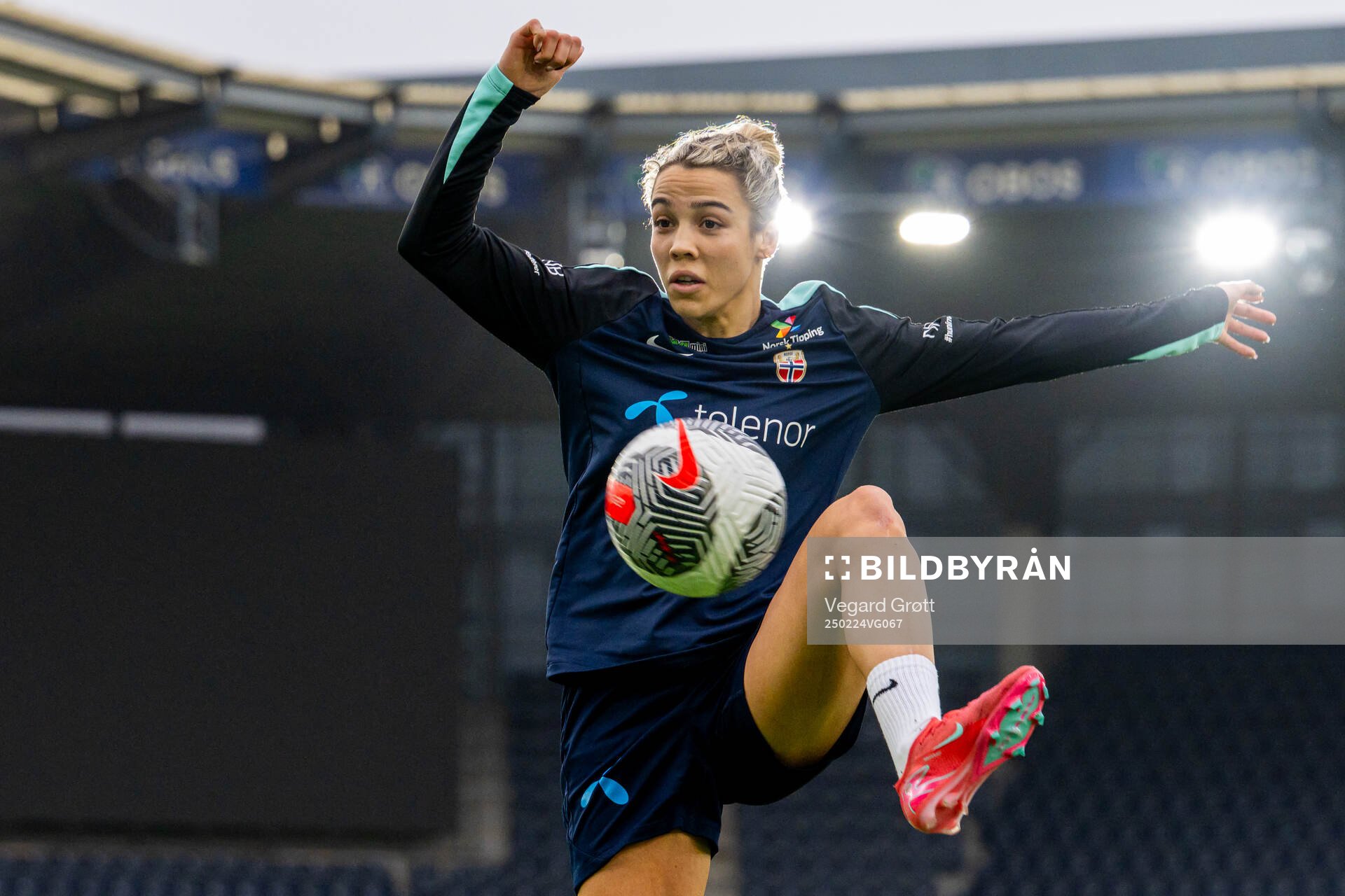 Celin Bizet Ildhusøy of the Norwegian women's national