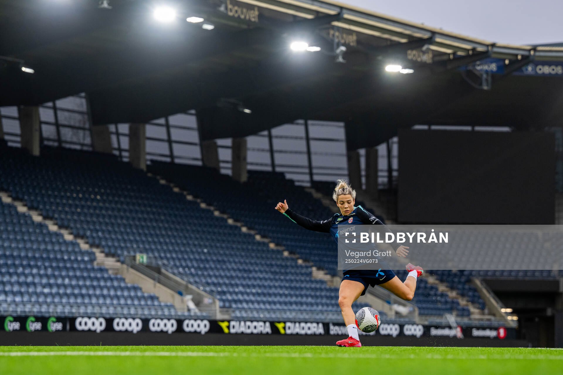 Celin Bizet Ildhusøy of the Norwegian women's national