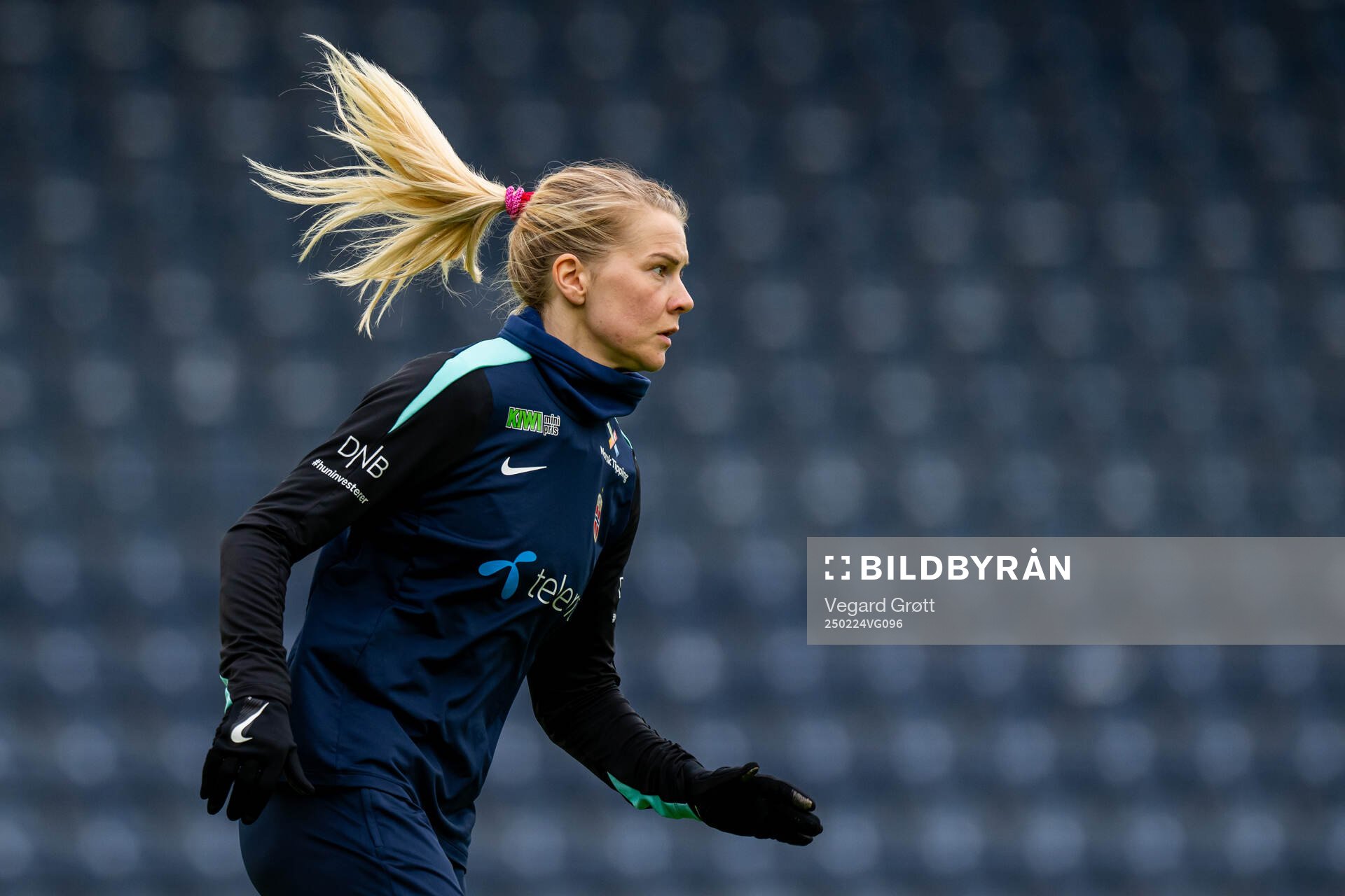 Ada Hegerberg of the Norwegian women's national football