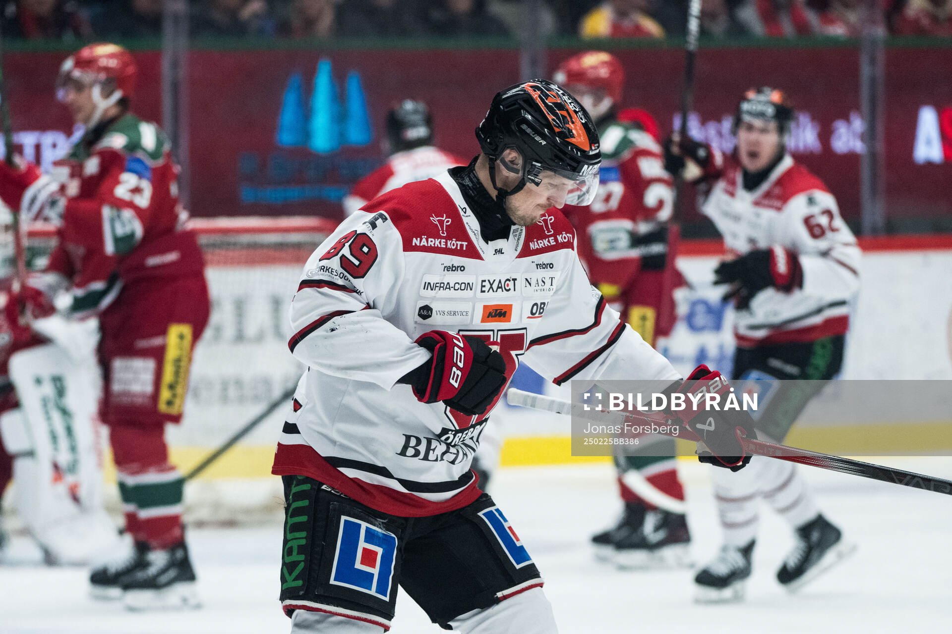 Örebros Patrik Karlkvist jublar